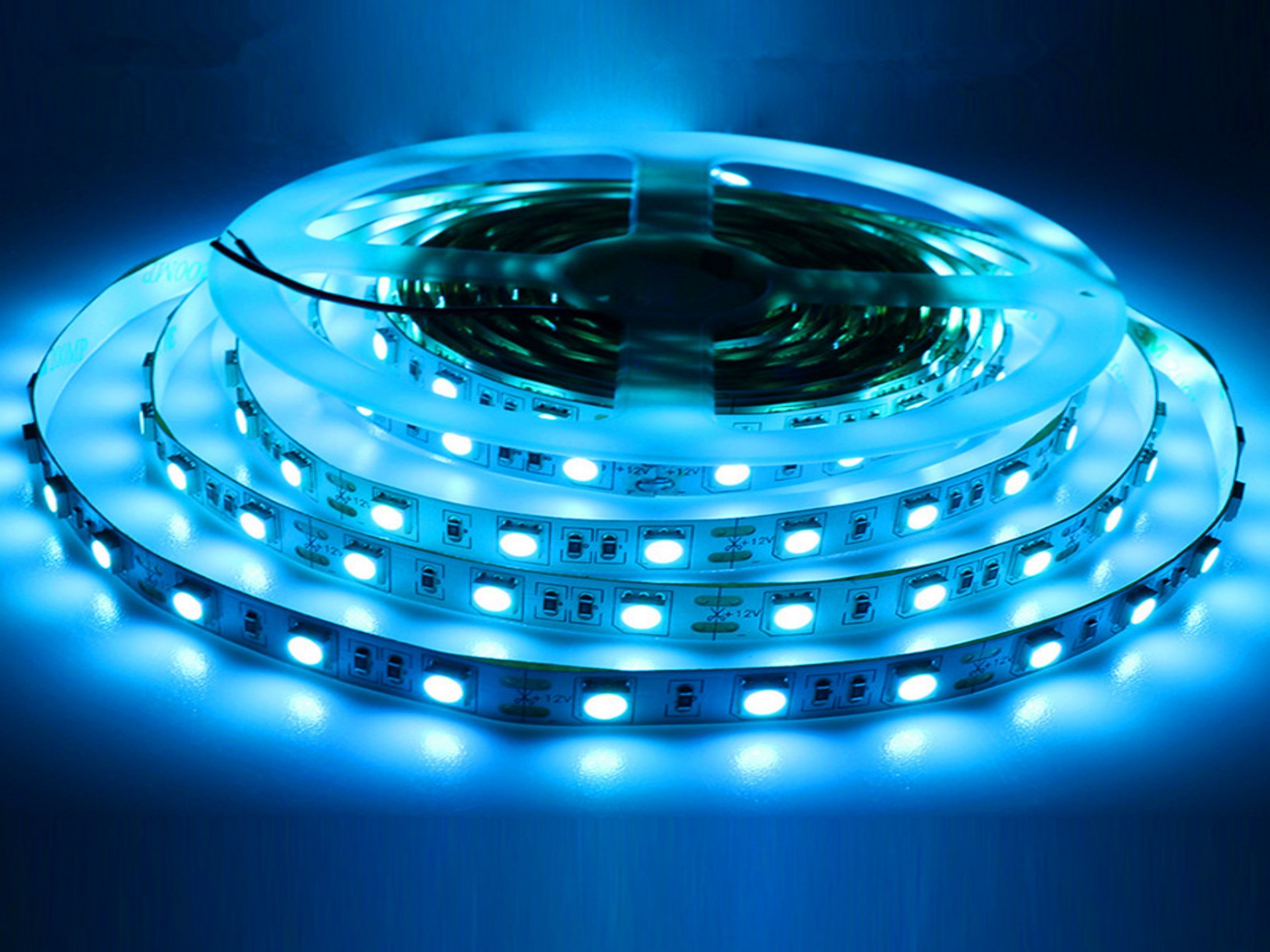 SMD5050 冰蓝光LED灯带