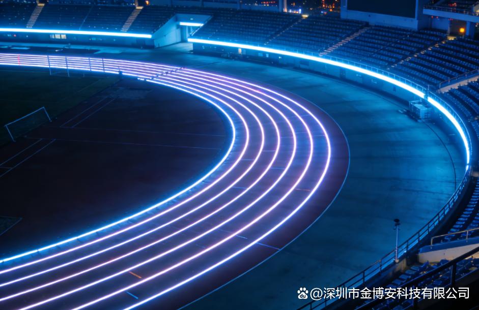 JBOAN金博安LED柔性洗墙灯：柔光重塑体育馆夜景，安全低压点亮运动美学新范式(图2)