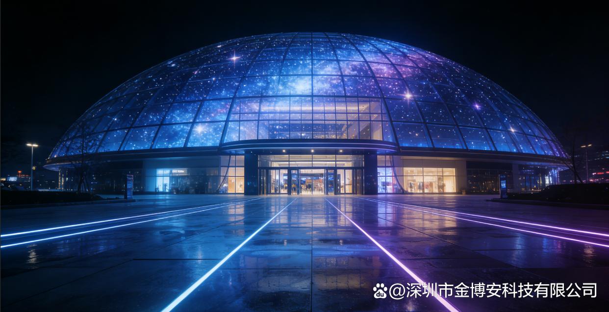 金博安JBOAN无光斑霓虹灯带：以抗紫外线与低维护成本，重塑主题公园互动光影体验(图1)