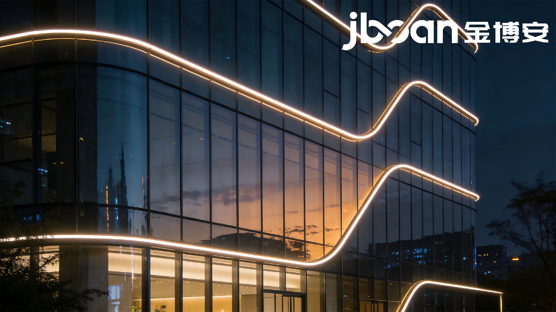 告别楼宇亮化安装痛点 金博安定制柔性洗墙灯/霓虹灯(图5)