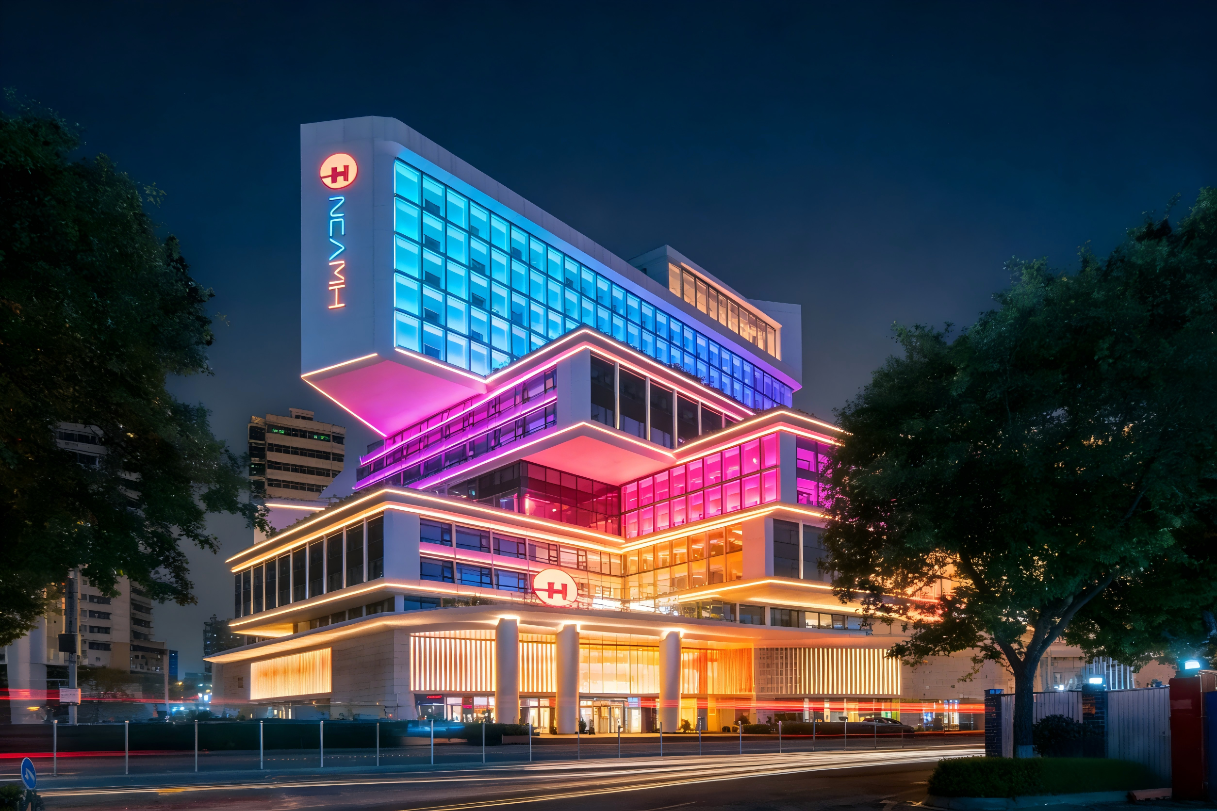 - JBOAN金博安DMX512控光 焕新商业综合体夜间形象(图1)