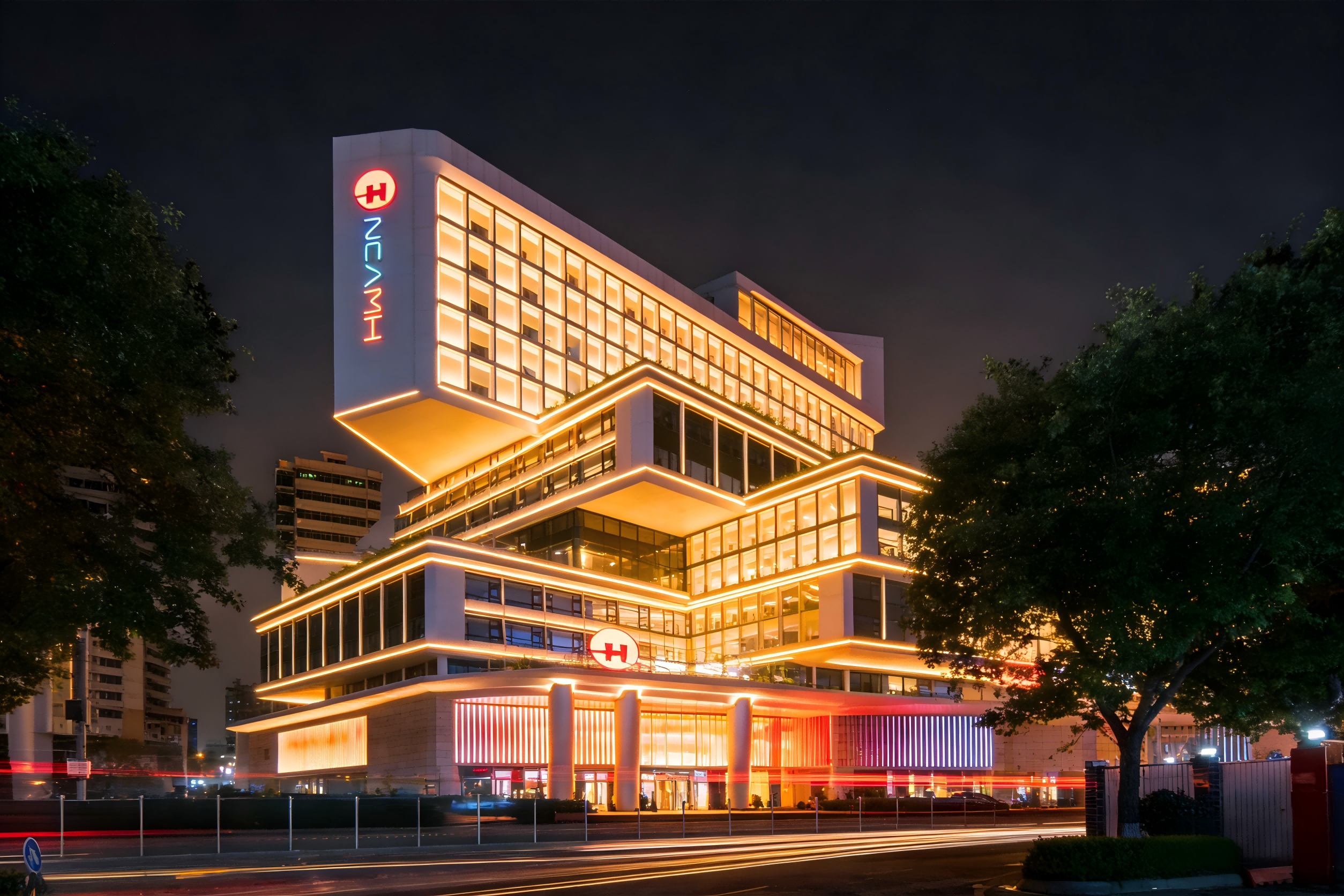 - JBOAN金博安DMX512控光 焕新商业综合体夜间形象(图3)