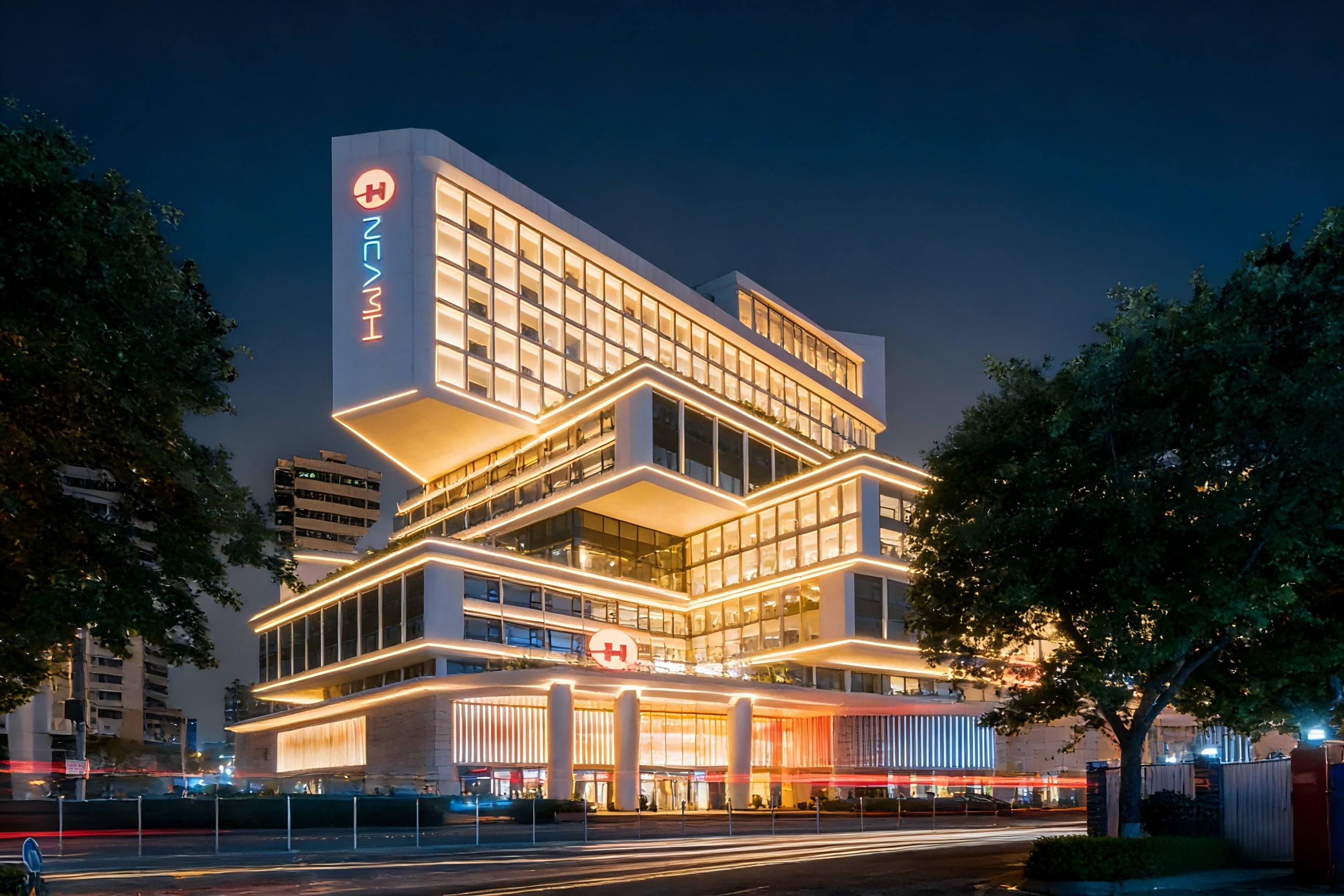 - JBOAN金博安DMX512控光 焕新商业综合体夜间形象(图4)