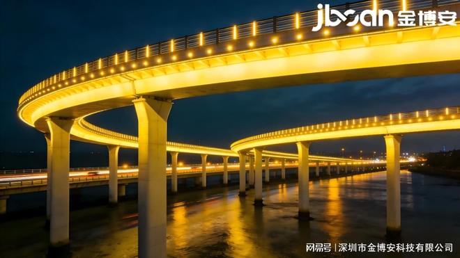 JBOAN金博安：柔性贴合+RGBW混光 焕新桥梁夜景(图2)