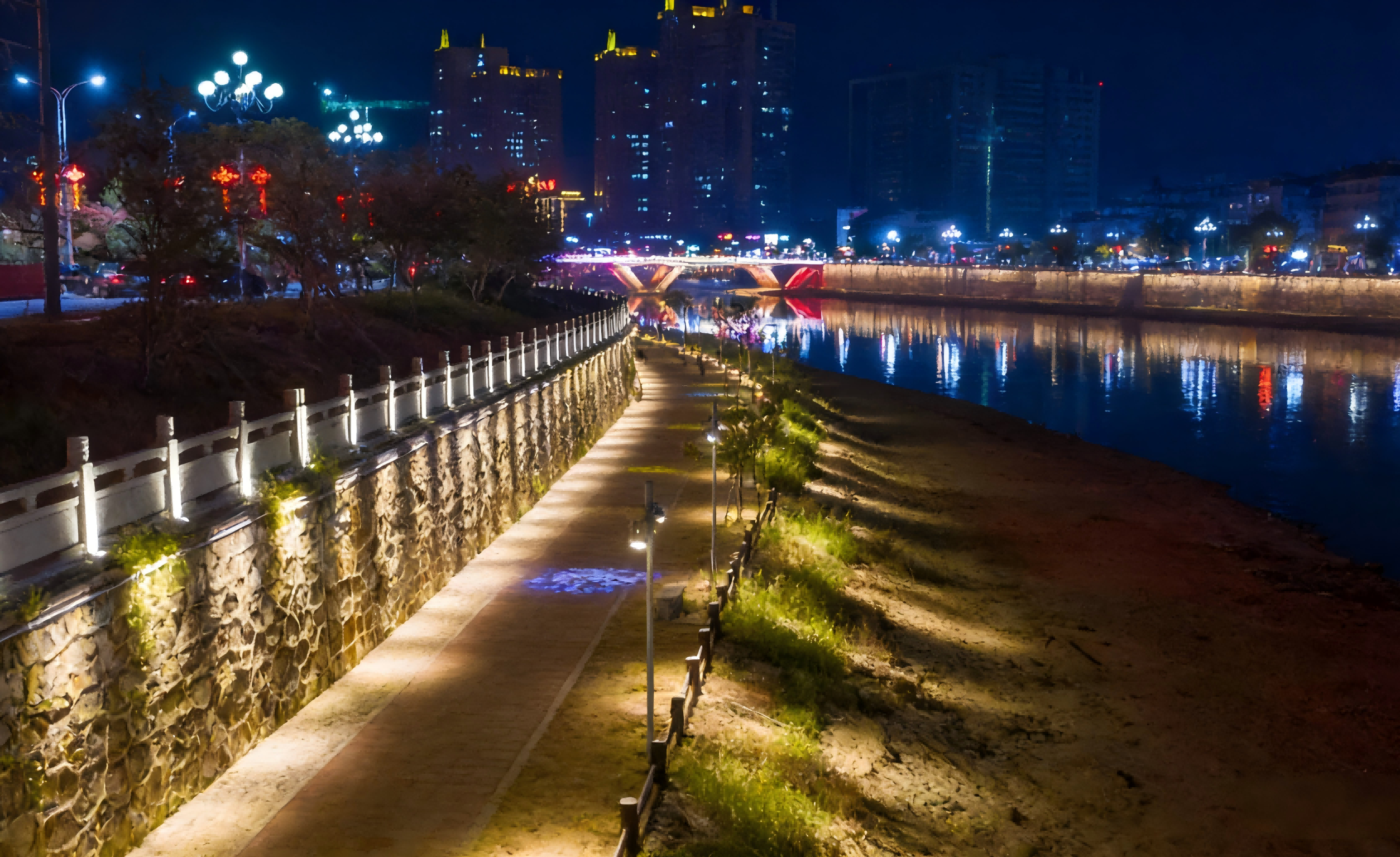 JBOAN 金博安 LED 柔性洗墙灯重塑河岸夜游质感(图3)