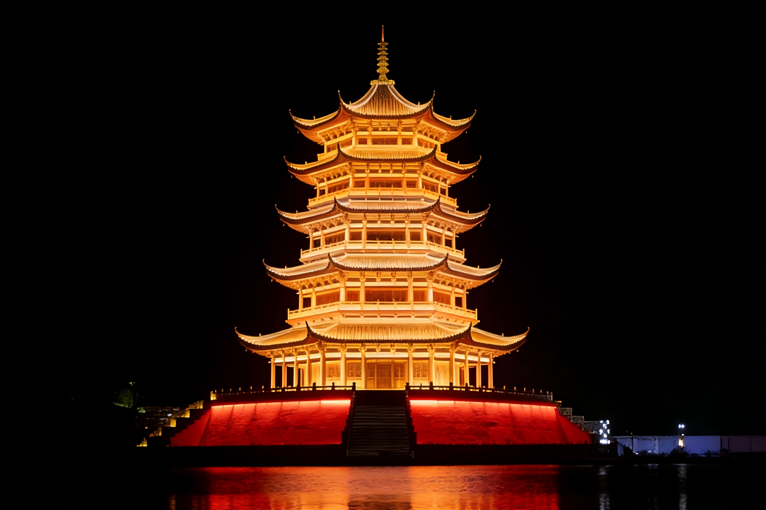 24W柔性洗墙灯 解锁塔楼诗意亮化新路径(图5)