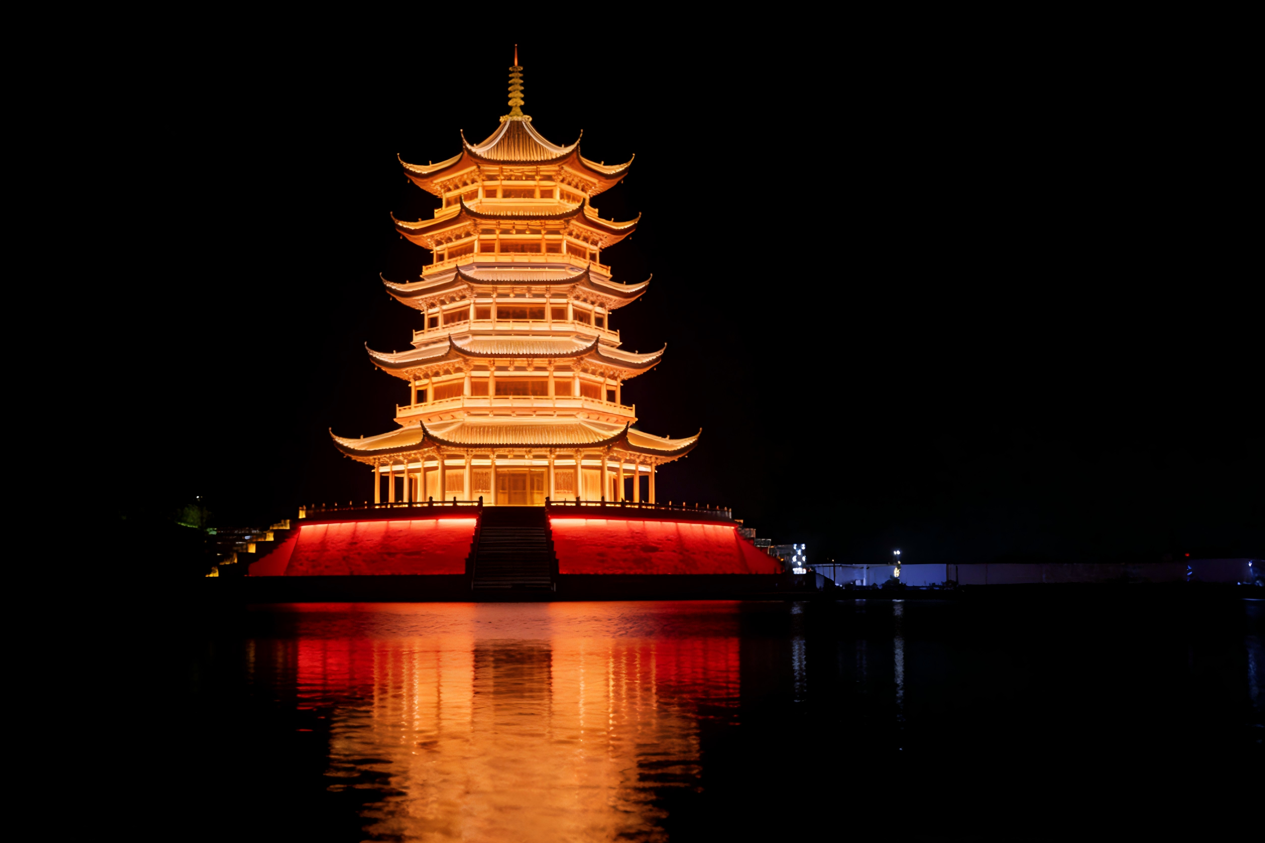 24W柔性洗墙灯 解锁塔楼诗意亮化新路径(图9)