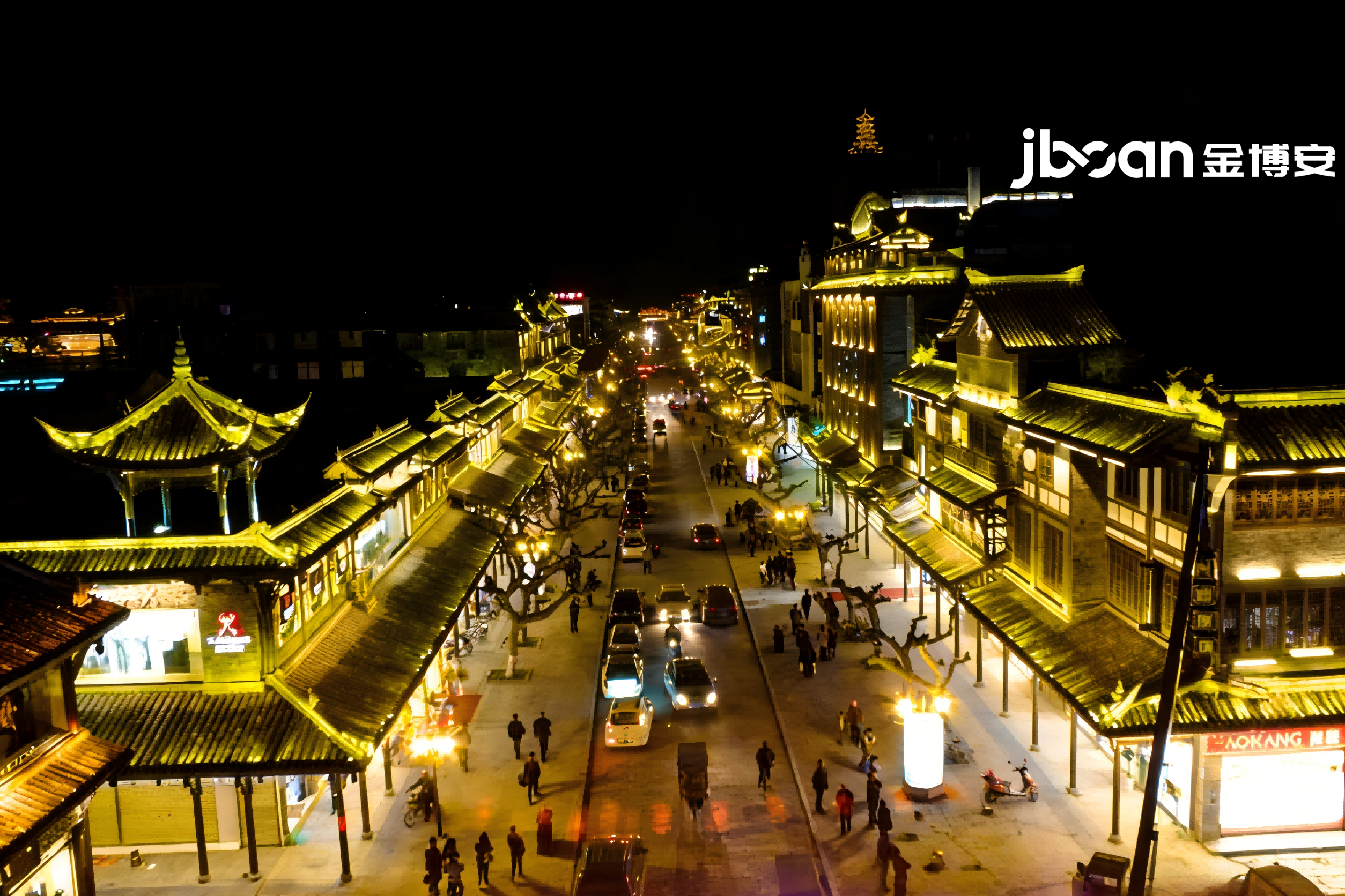 金博安柔性洗墙灯 点亮古城老街 讲述在地故事(图3) 金博安柔性洗墙灯 点亮古城老街 讲述在地故事(图3)