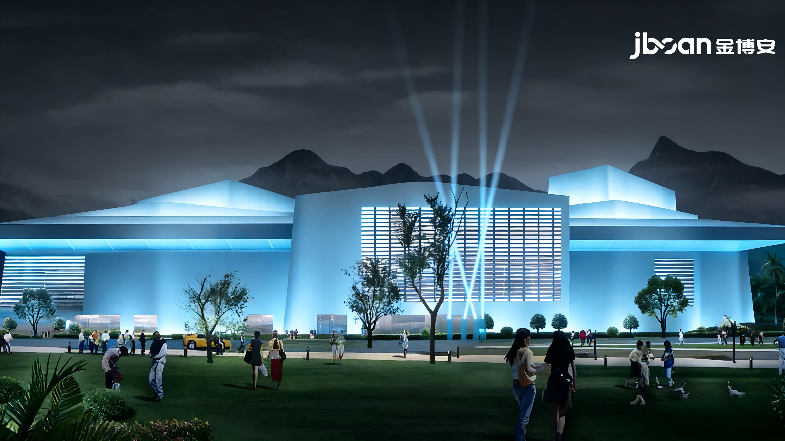 JBOAN 金博安：以缇芙妮蓝 LED 柔性霓虹灯，打造大剧院户外亮化新范式(图3)