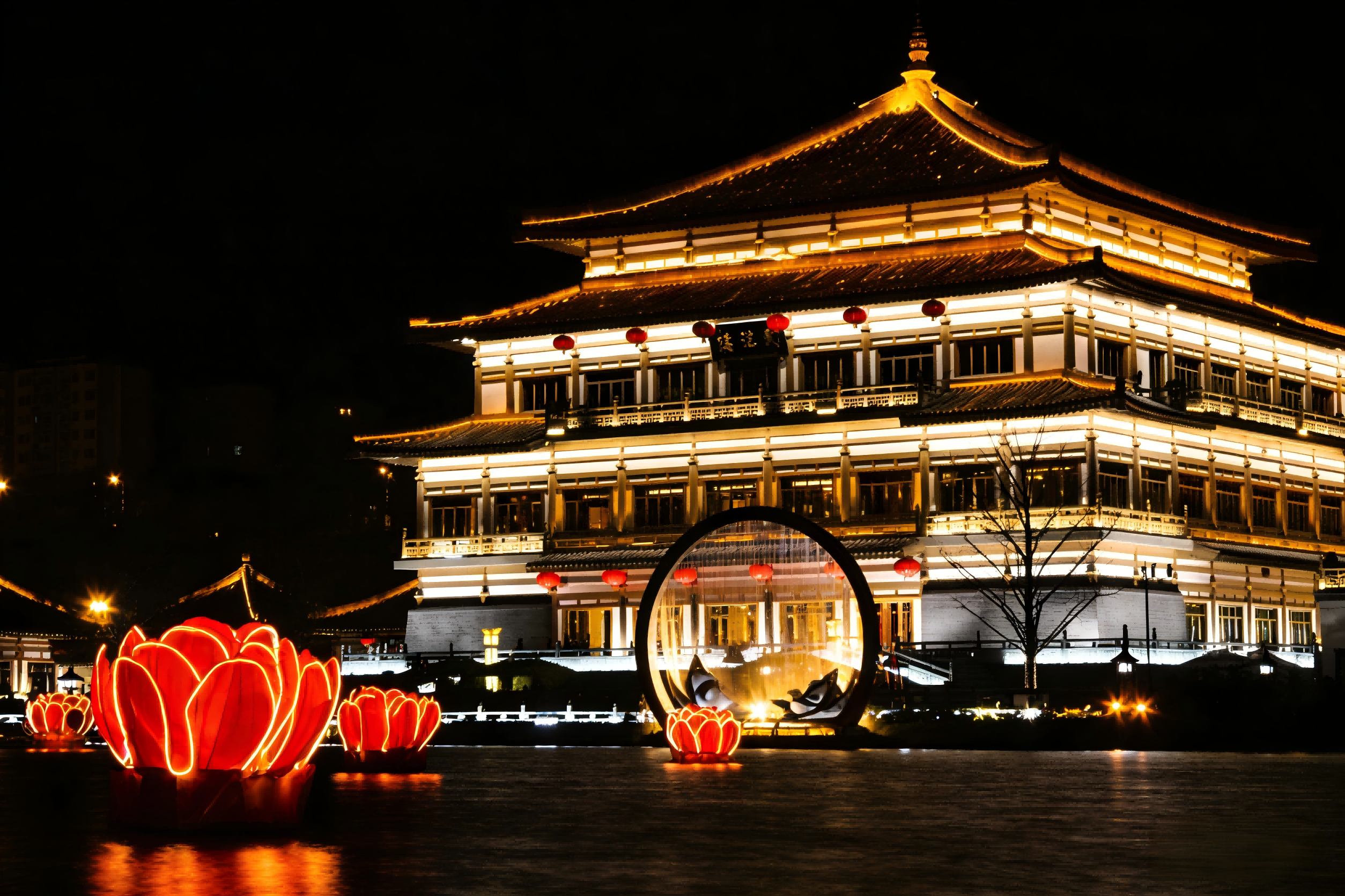 金博安助力曲江新区打造沉浸式夜游(图4)