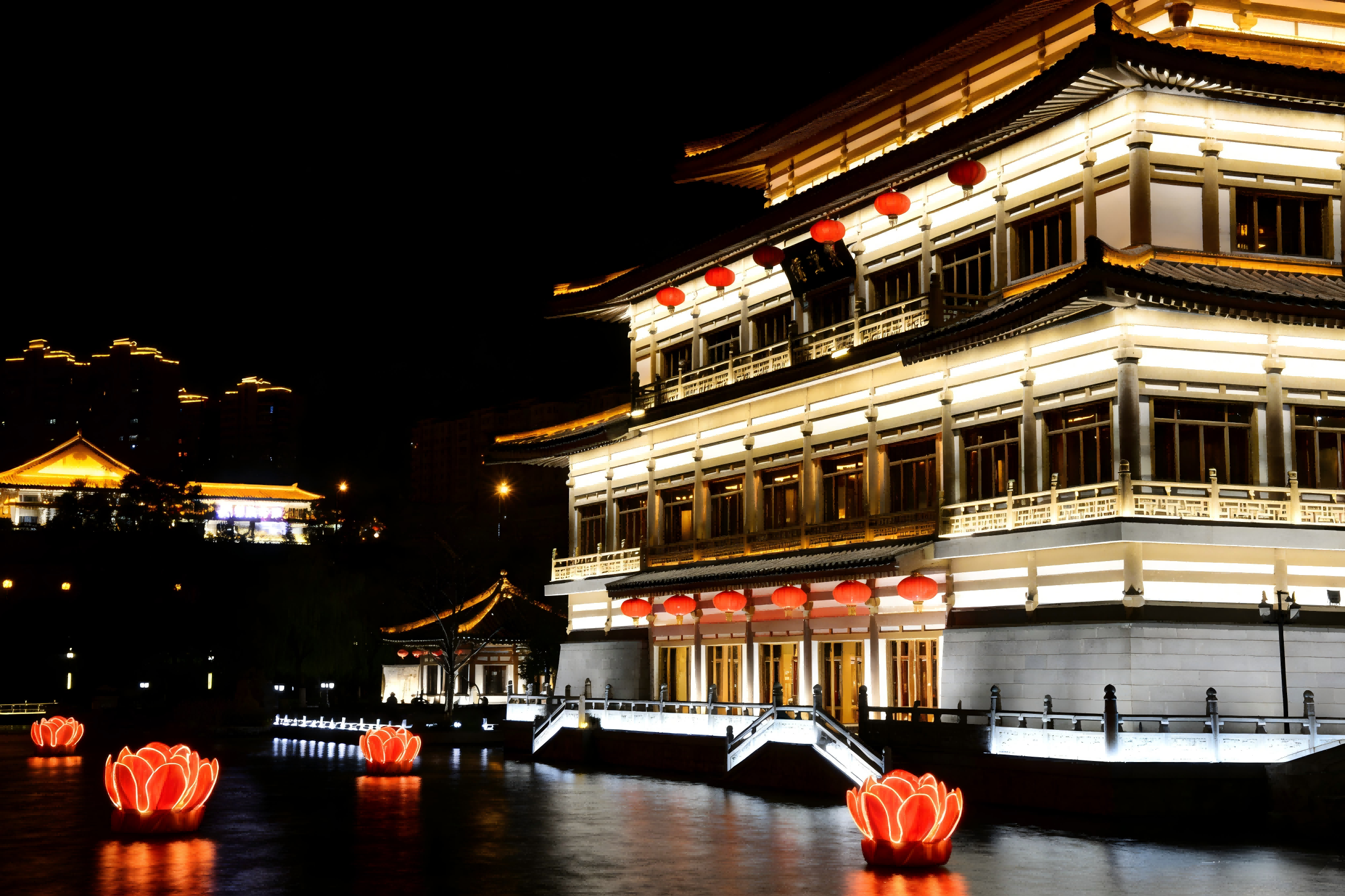 金博安助力曲江新区打造沉浸式夜游(图3)