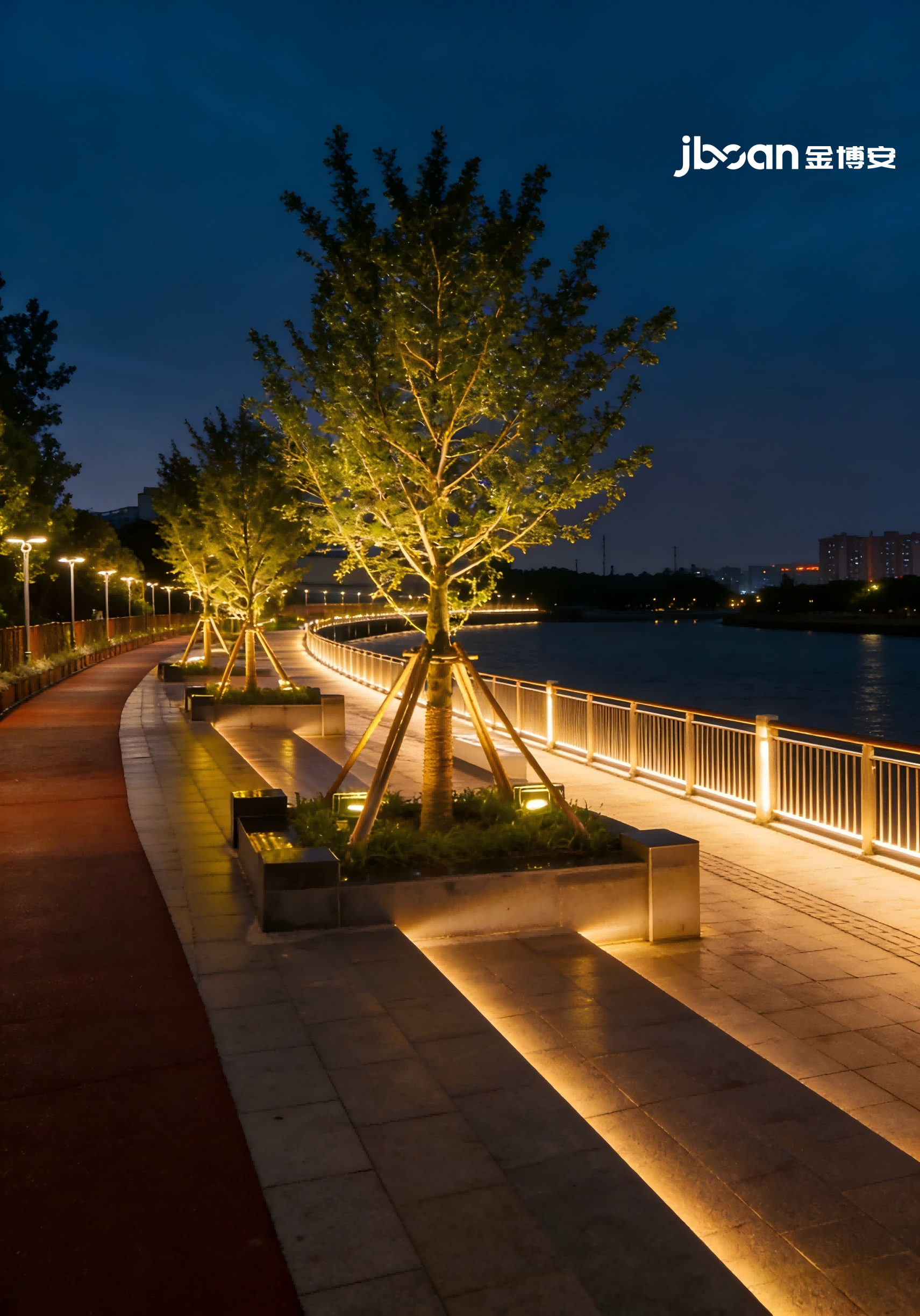 JBOAN金博安柔性LED霓虹灯 3000K暖光点亮苏州河夜间漫步生活(图4)