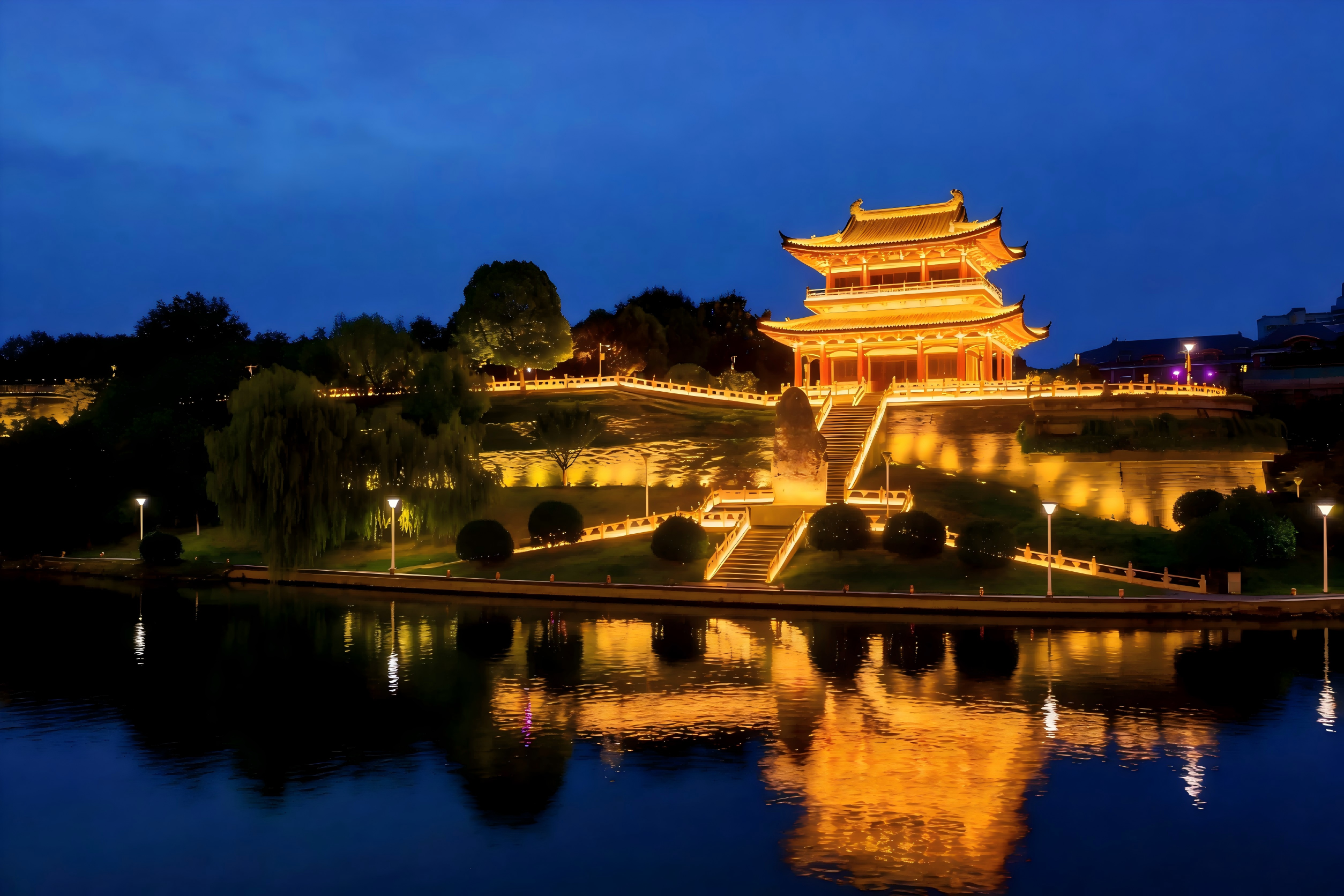 金博安柔性LED洗墙灯:光影传韵,点亮运河遗址公园千年风华(图4) 金博安柔性LED洗墙灯:光影传韵,点亮运河遗址公园千年风华(图4)