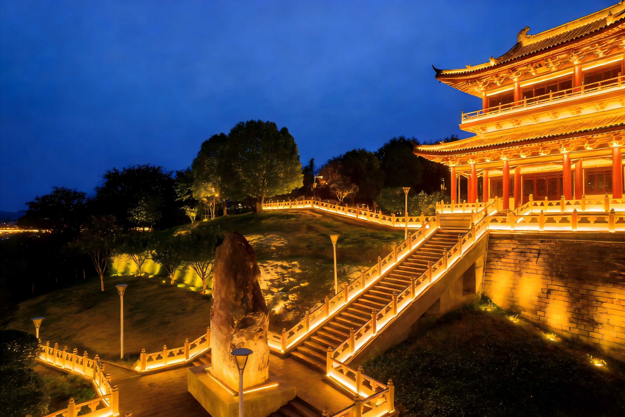 金博安柔性LED洗墙灯:光影传韵,点亮运河遗址公园千年风华(图2) 金博安柔性LED洗墙灯:光影传韵,点亮运河遗址公园千年风华(图2)