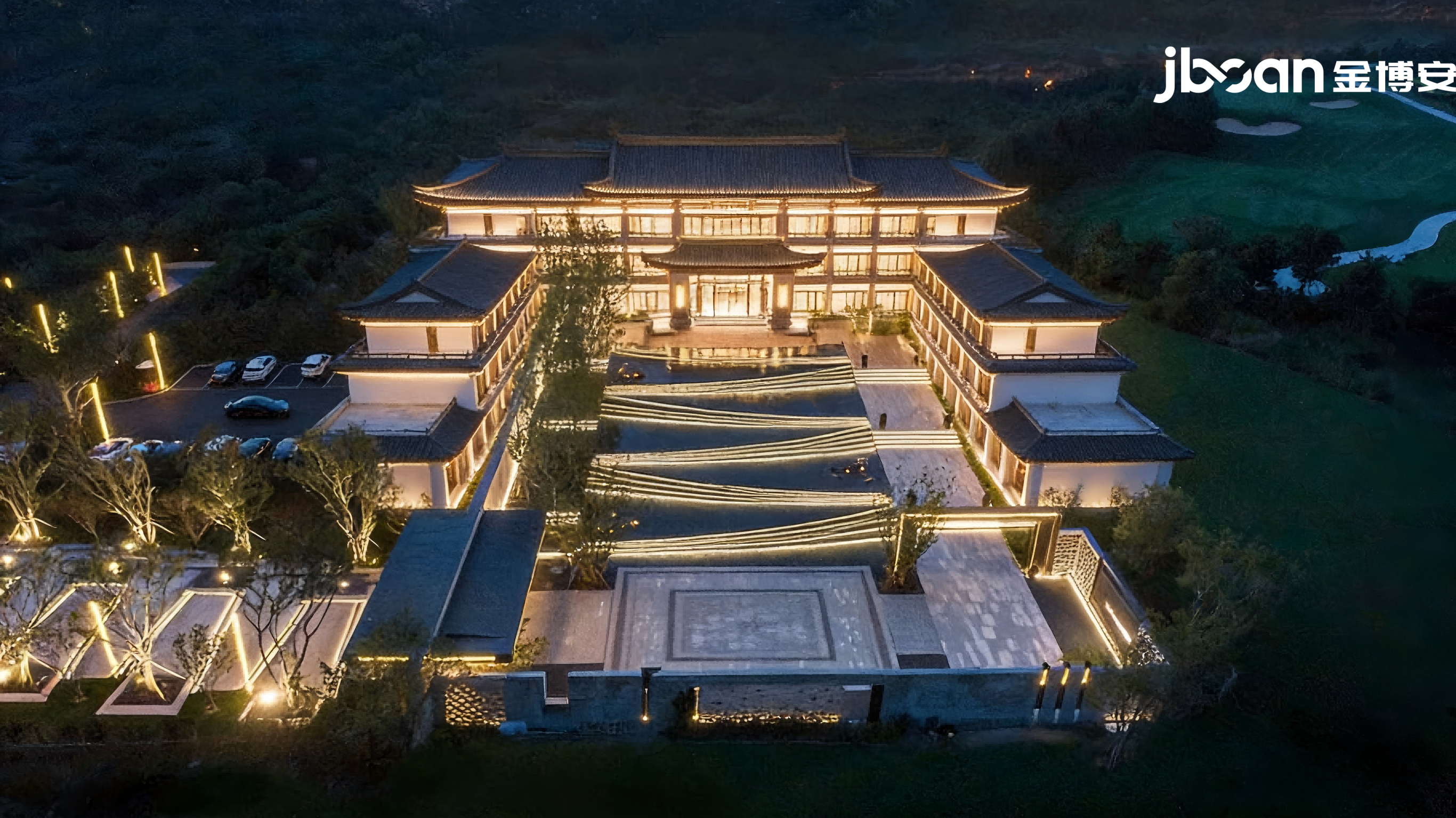 烟台天骄城亮化照明实战案例(图1)