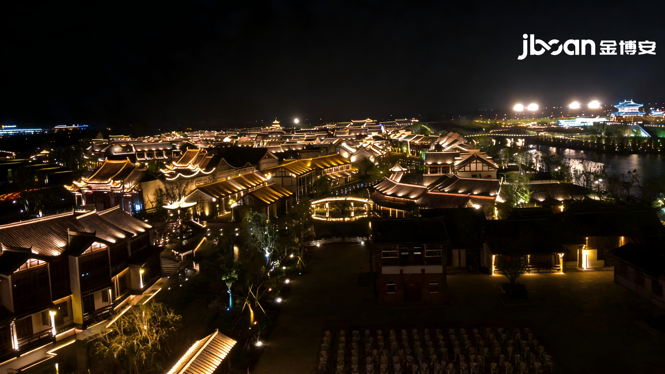 金博安柔性洗墙灯：点亮东晋水城，复刻千年宋韵夜景华章(图3)