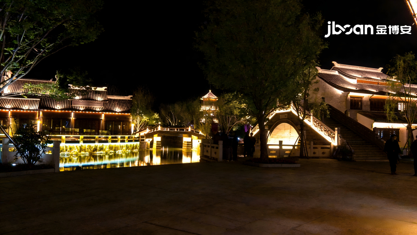 金博安柔性洗墙灯：点亮东晋水城，复刻千年宋韵夜景华章(图2)