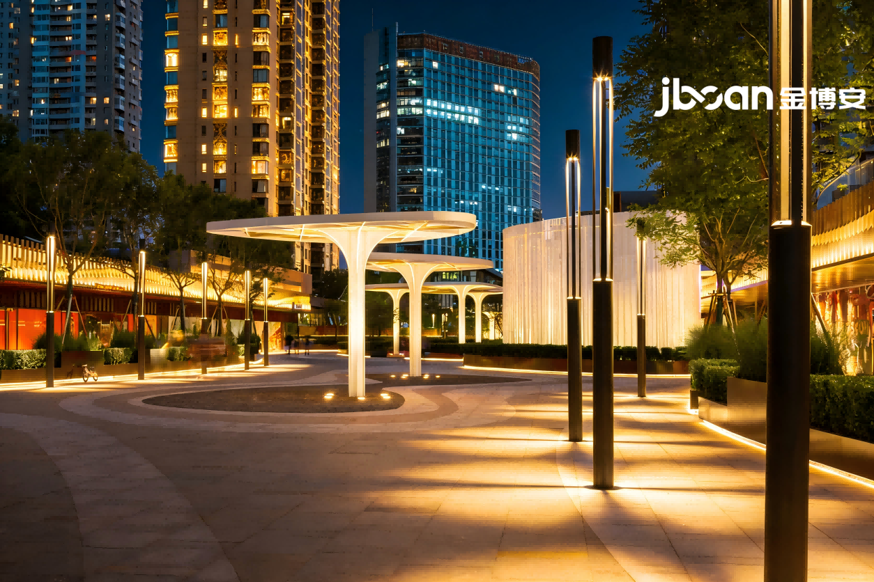 金博安点亮华润商业街区里巷(图2)