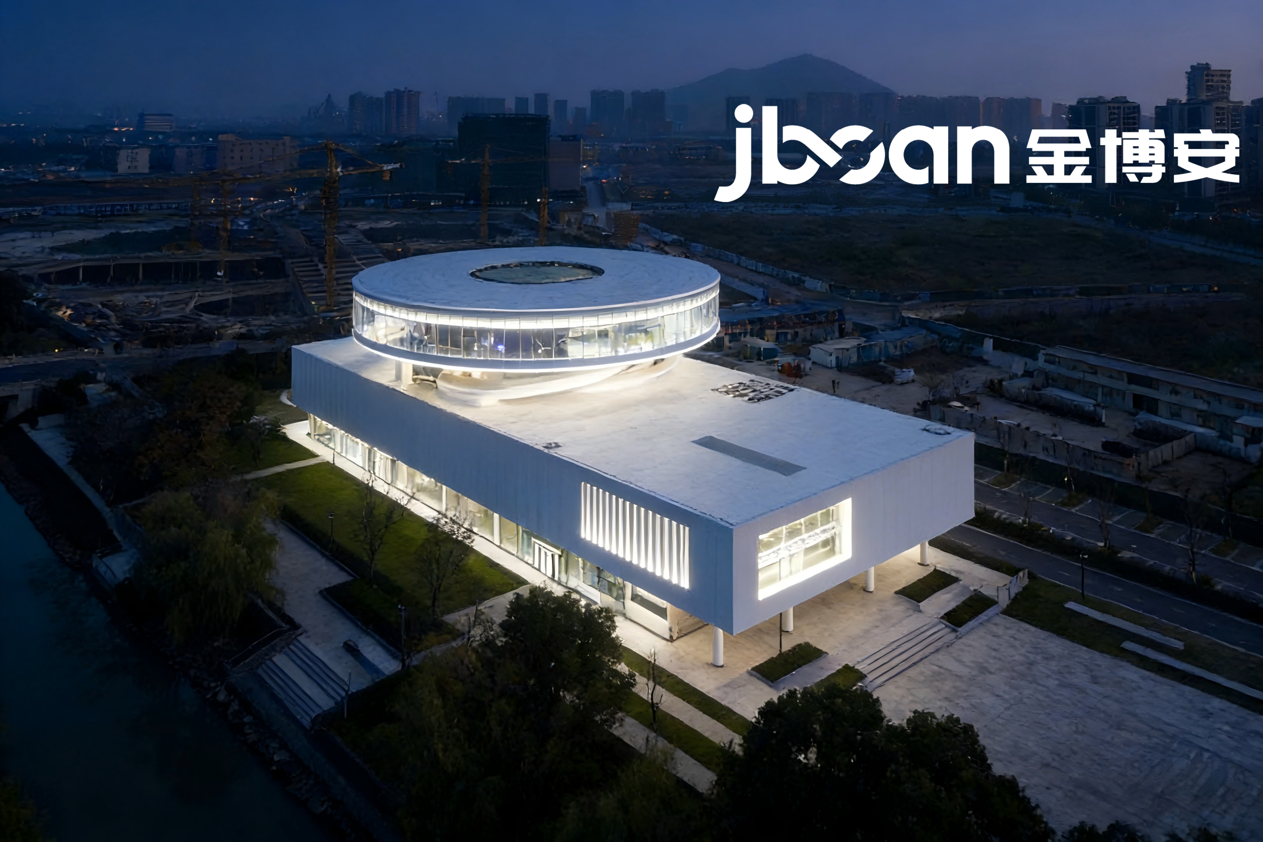 JBOAN柔性洗墙灯打造杭州智慧网谷展示中心(图5)