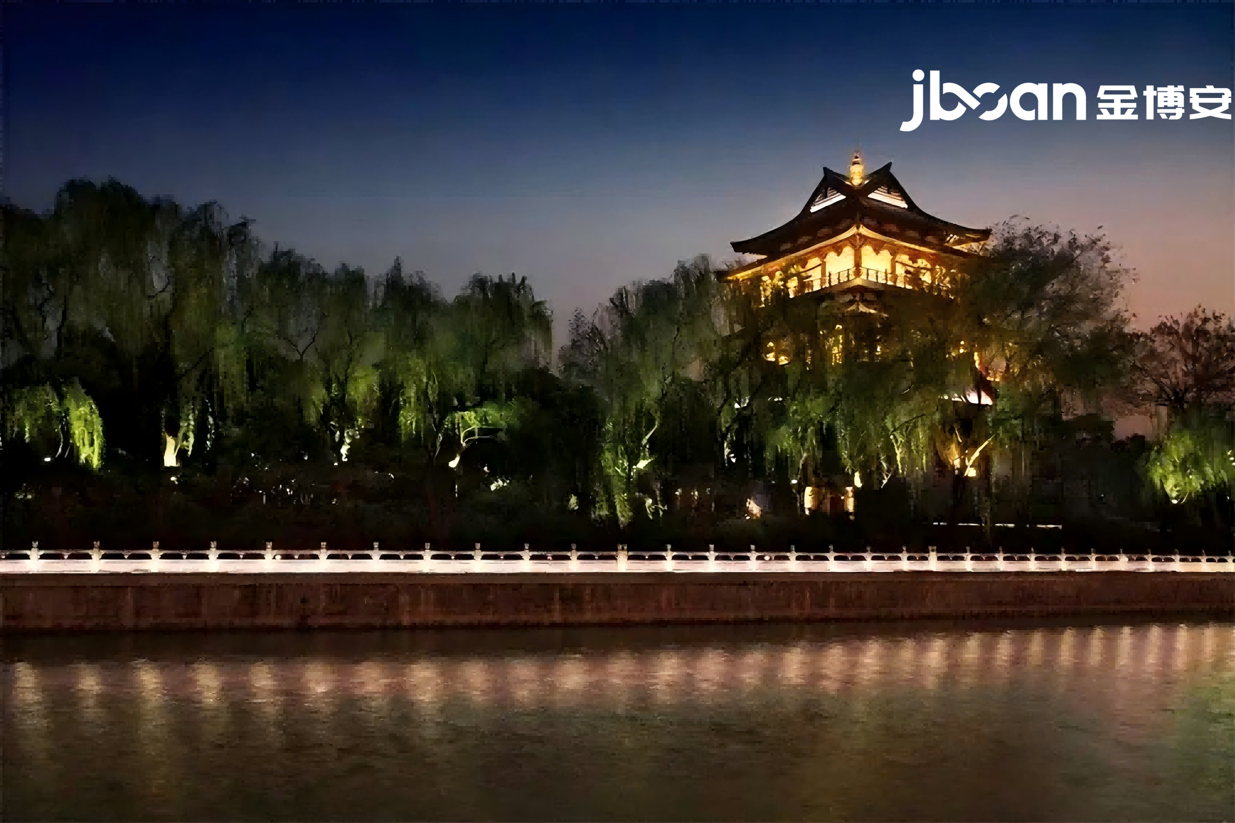 JBOAN金博安点亮眉山一河两岸夜景亮化工程(图5)