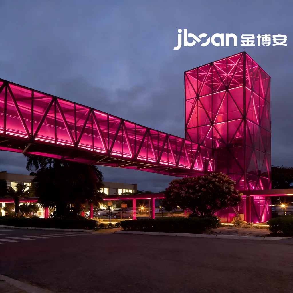 柔光织甜梦,彩韵映南美|JBOAN金博安点亮巴西雀巢巧克力博物馆夜景(图1) 柔光织甜梦,彩韵映南美|JBOAN金博安点亮巴西雀巢巧克力博物馆夜景(图1)