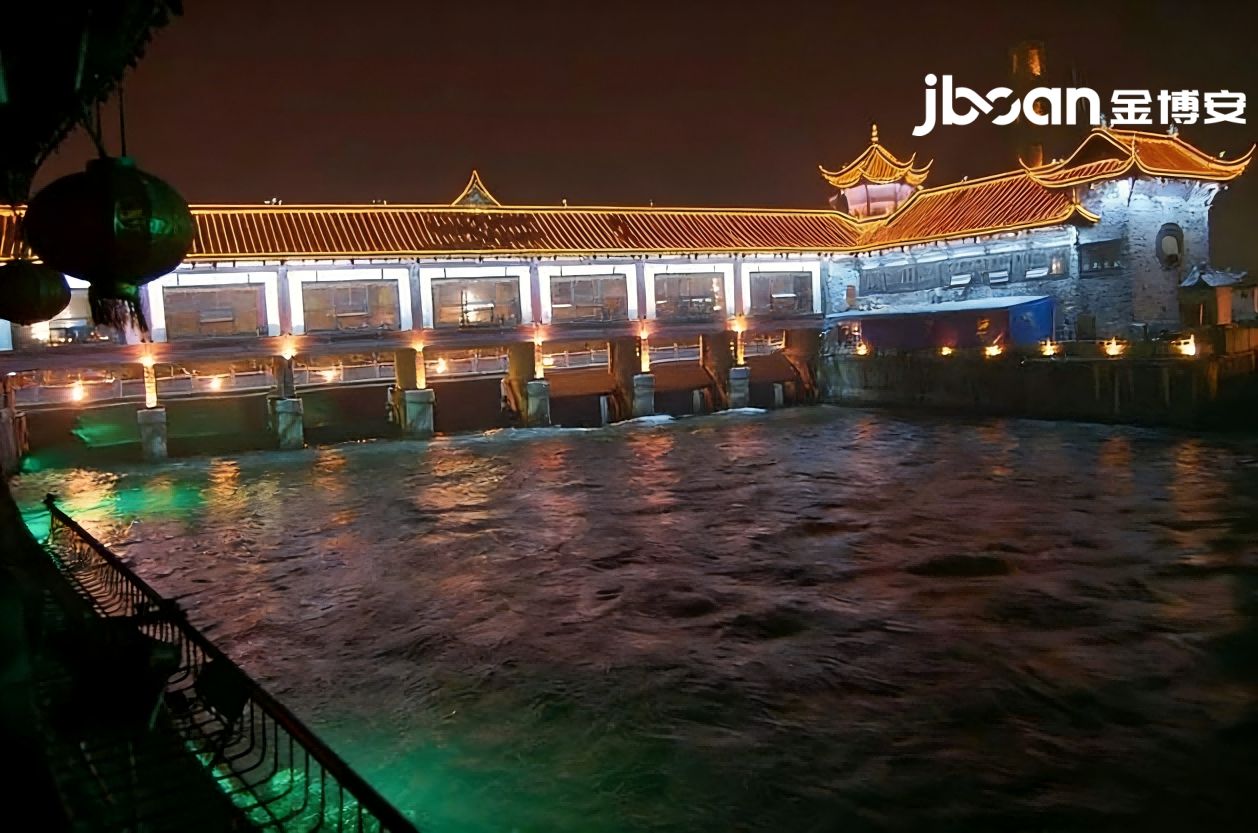 JBOAN金博安点亮都江堰城西夜经济(图5)