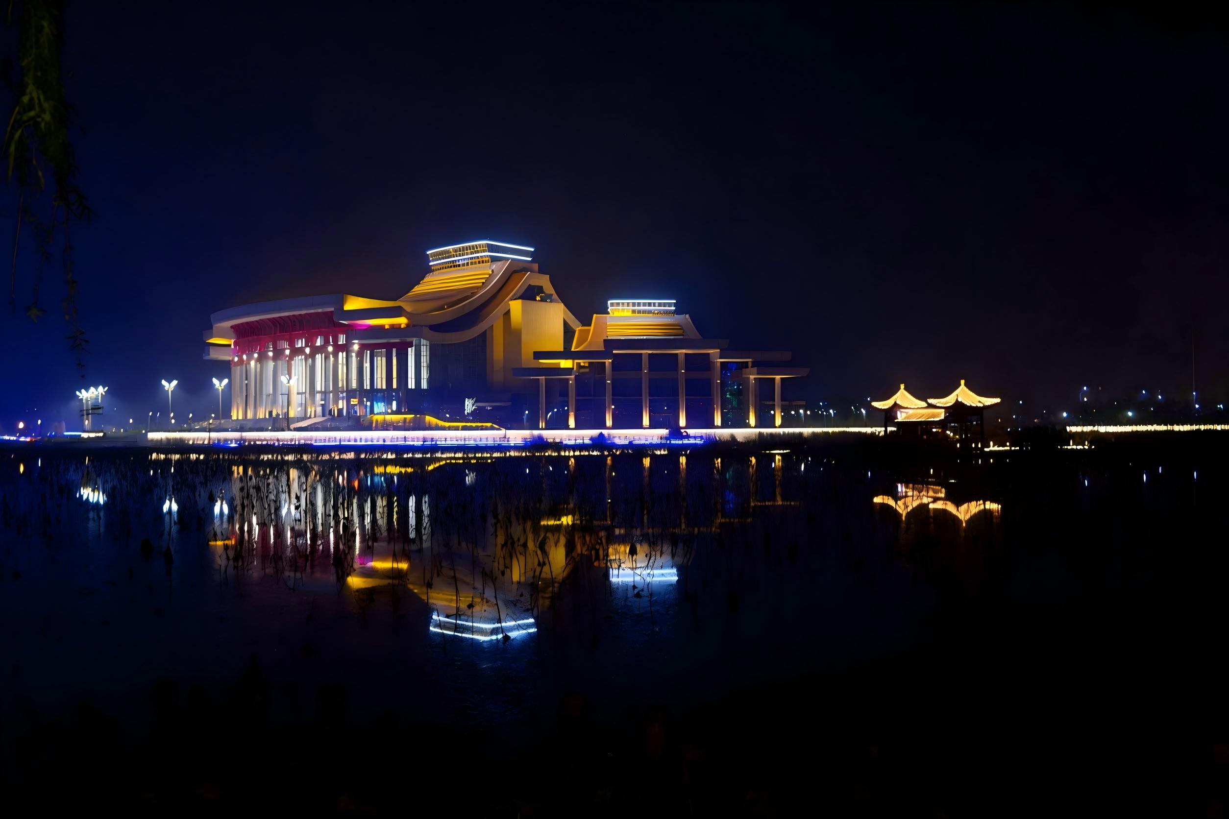 暖光映水岸，夜醉夏都东湖｜JBOAN金博安点亮河岸诗意夜景(图3)