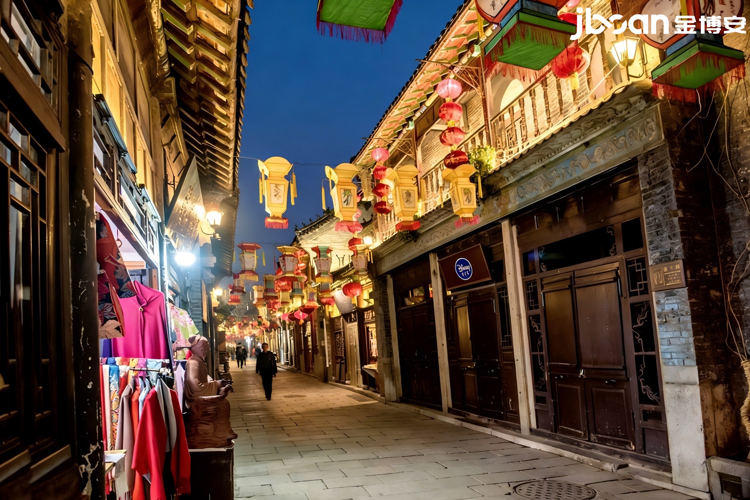 JBOAN金博安匠造淄博周村古街夜景(图5)