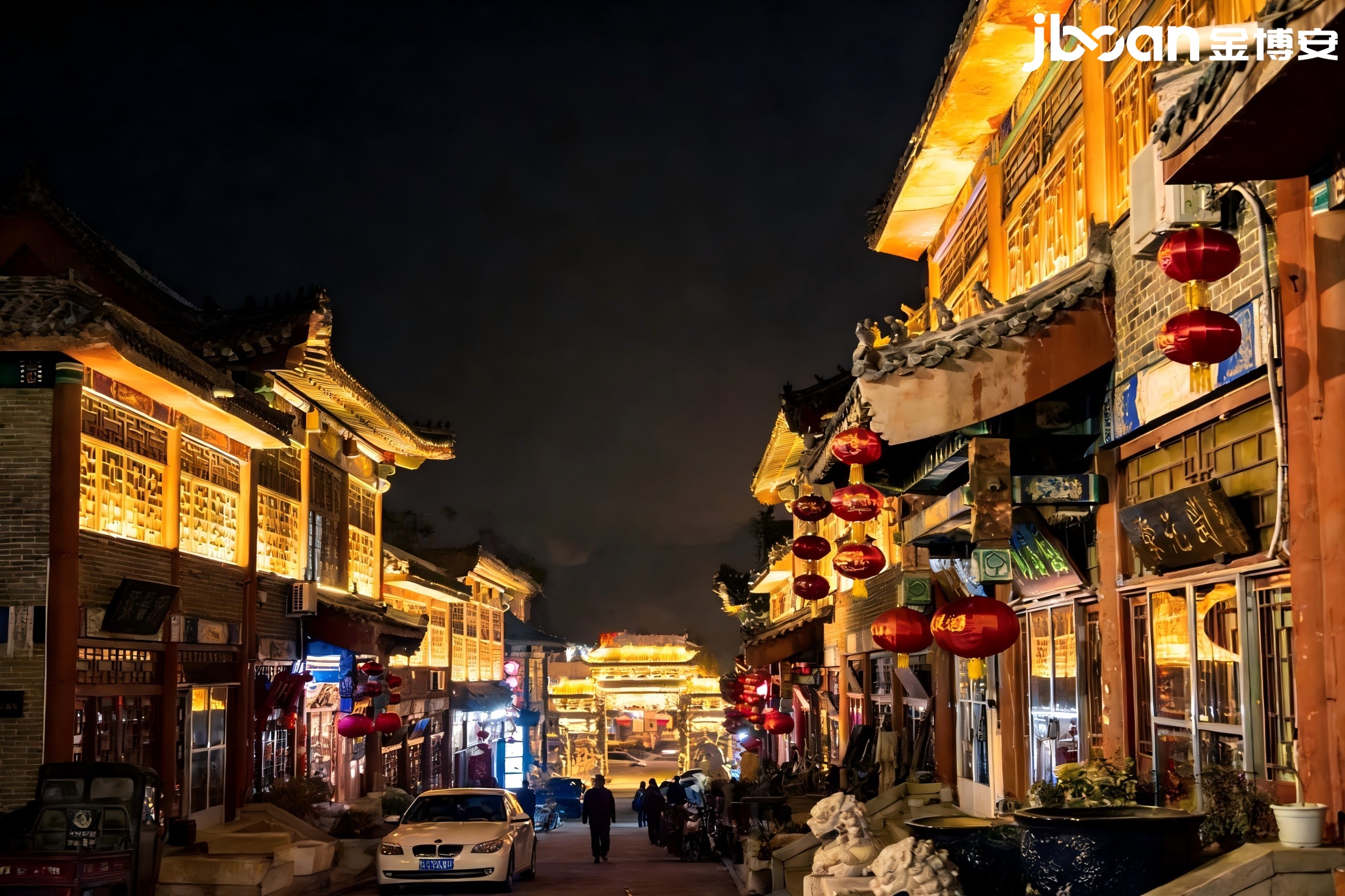 JBOAN金博安匠造淄博周村古街夜景(图3)