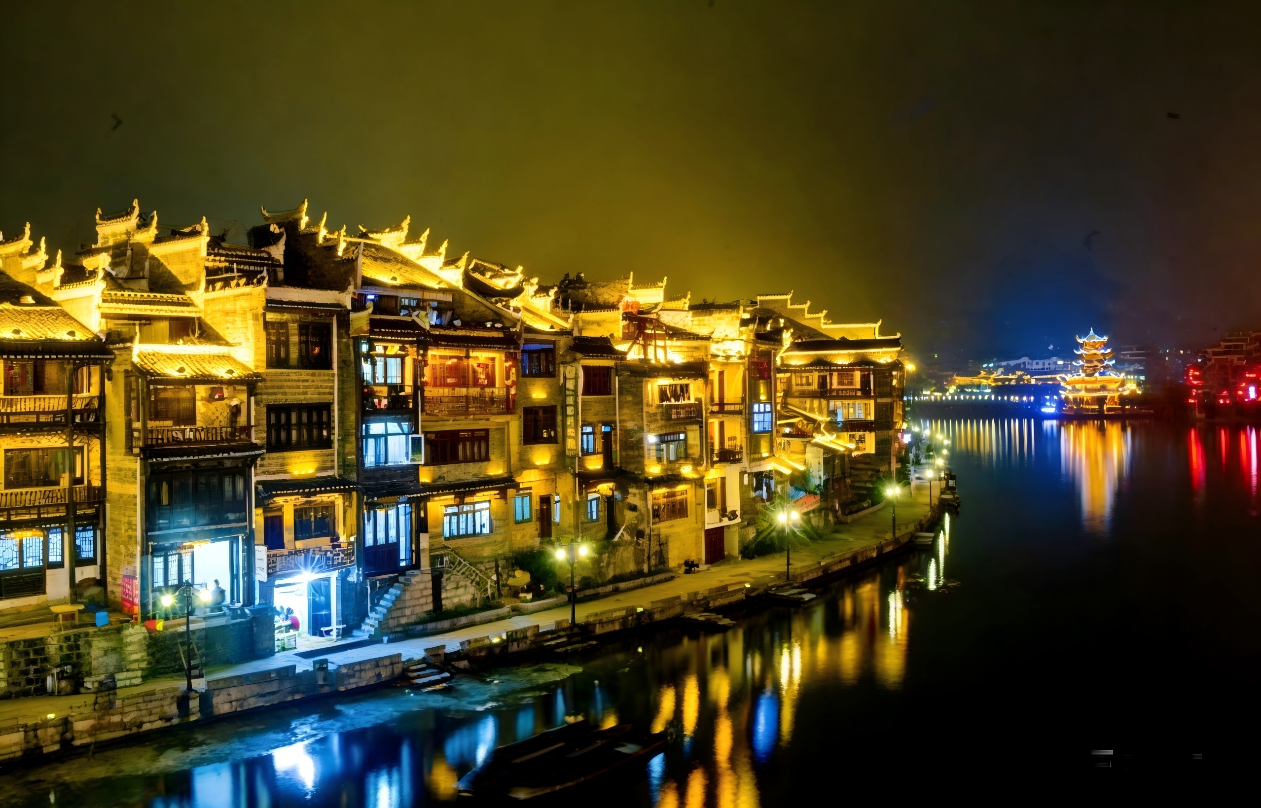 浅析古镇建筑亮化夜景工程——JBOAN金博安柔性LED洗墙灯应用方案(图5) 浅析古镇建筑亮化夜景工程——JBOAN金博安柔性LED洗墙灯应用方案(图5)