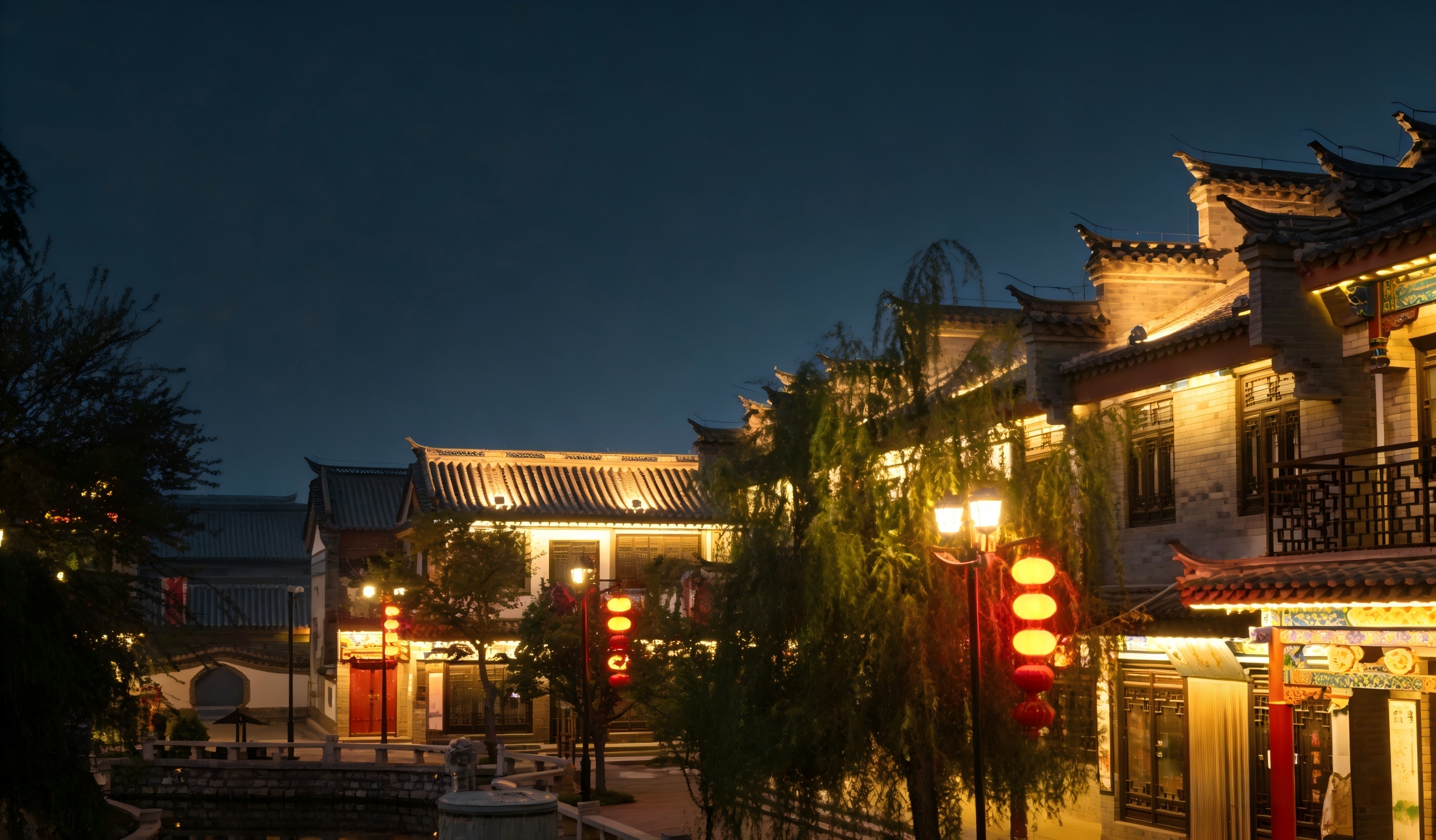 浅析古镇建筑亮化夜景工程——JBOAN金博安柔性LED洗墙灯应用方案(图2) 浅析古镇建筑亮化夜景工程——JBOAN金博安柔性LED洗墙灯应用方案(图2)