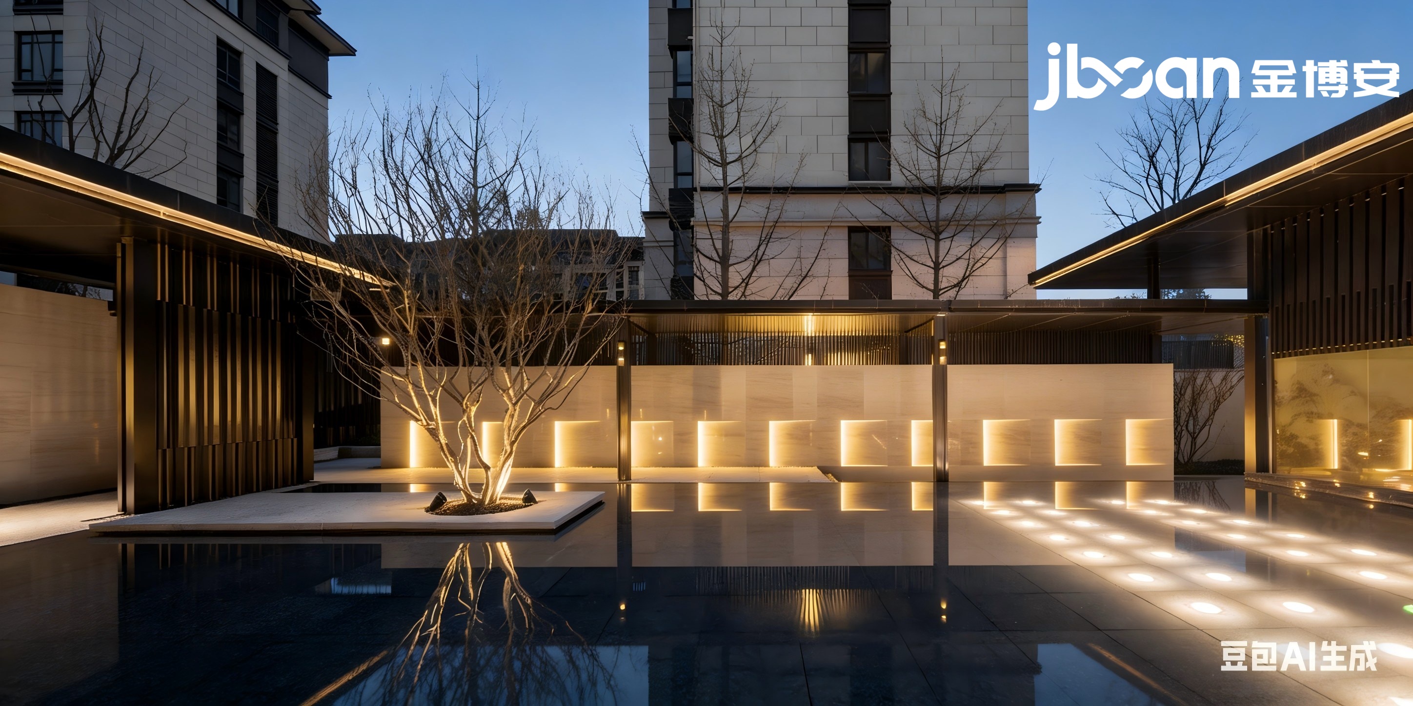 柔光筑云顶，光影映归心｜JBOAN金博安匠造重庆龙湖两江新宸·云顶夜景亮化(图3)