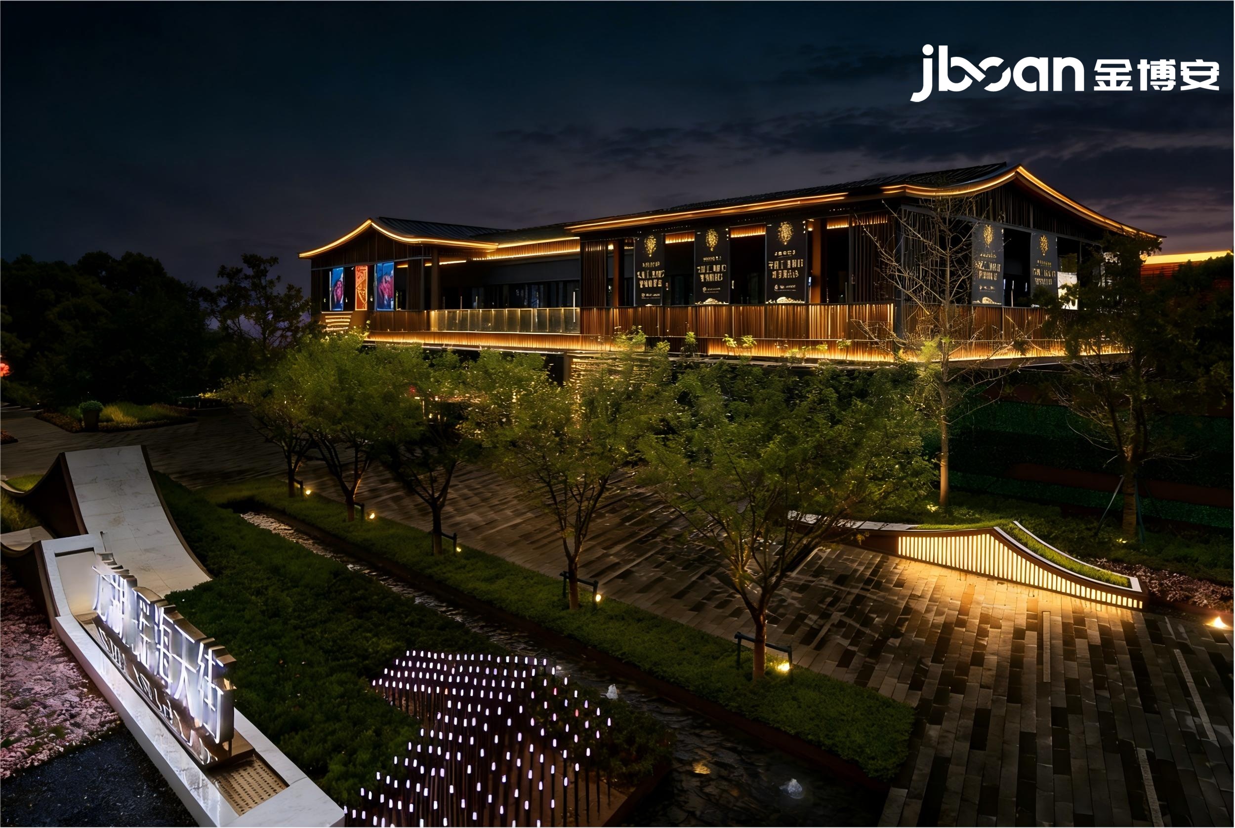 金博安2200K柔性洗墙灯：点亮合肥龙湖·瑶海天街的东方夜韵(图4)