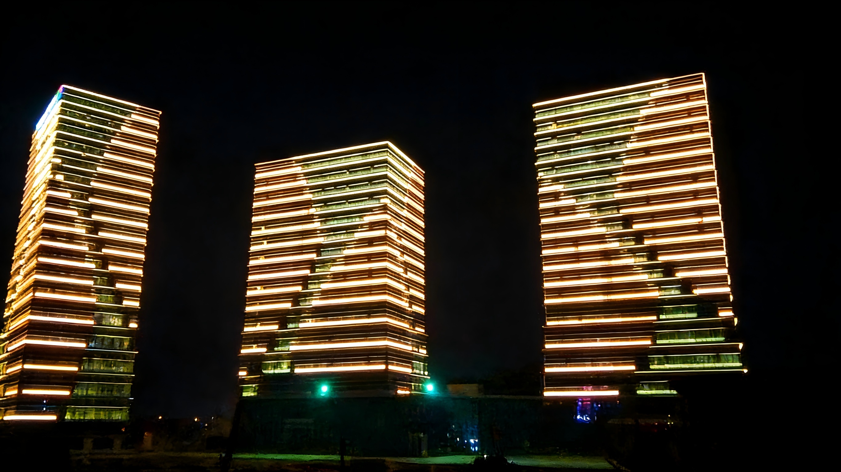 金博安工程级RGBW柔性洗墙灯 赋能深圳华南城楼宇亮化升级(图3)