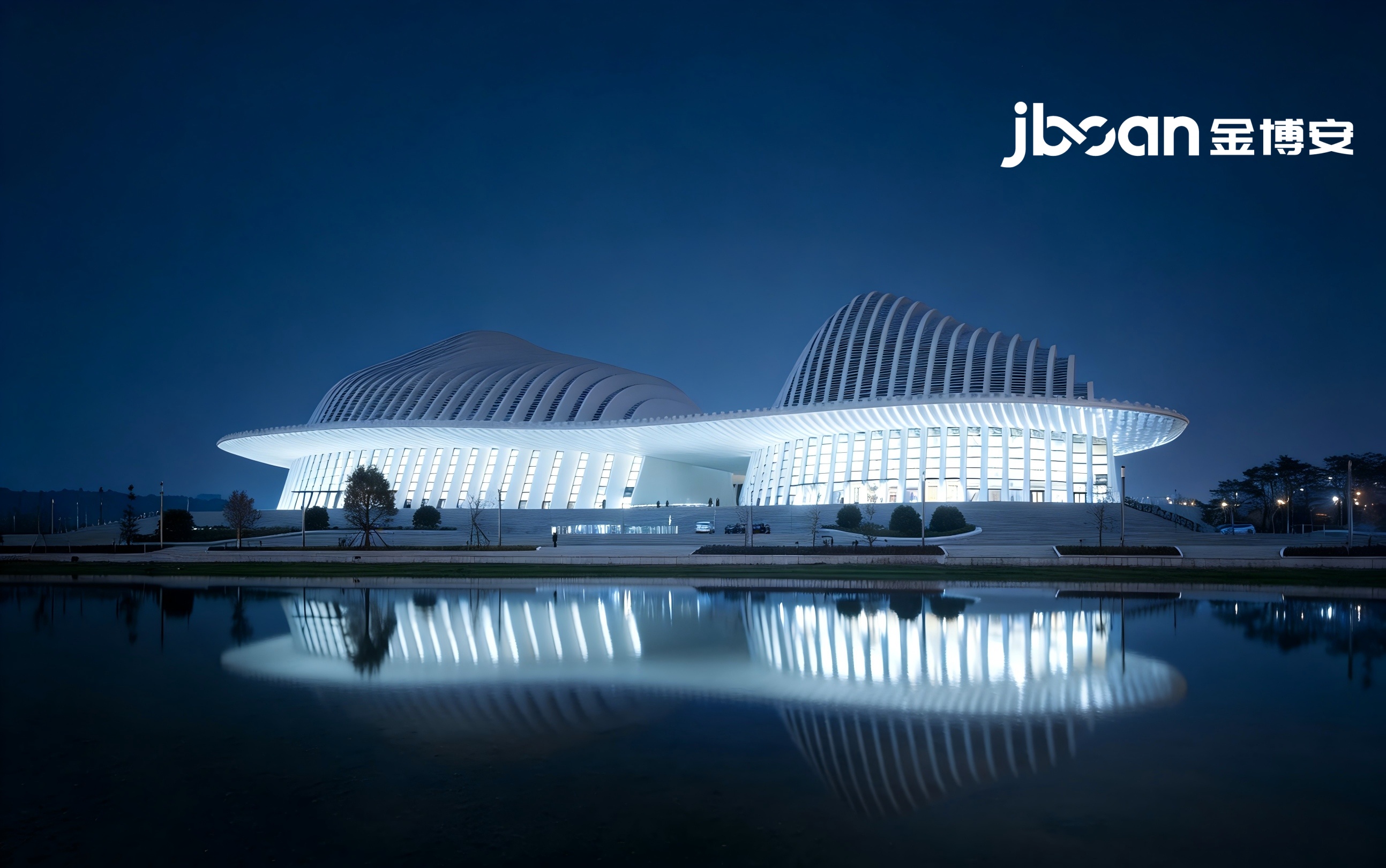 金博安4000K柔性DMX512洗墙灯：点亮广西文化艺术中心的光影诗章(图4)