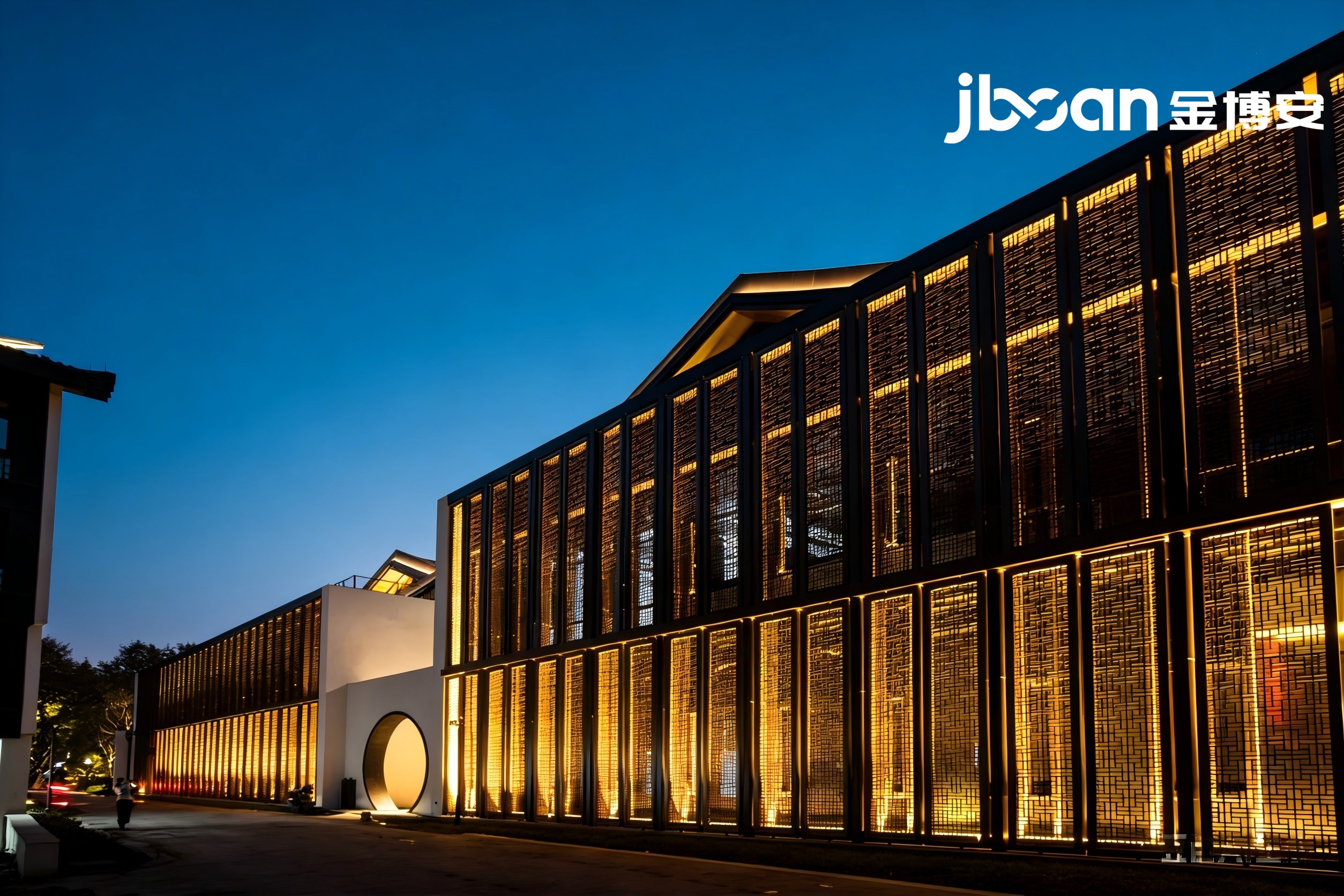 金博安点亮绍兴饭店，江南古韵焕新夜韵(图3)