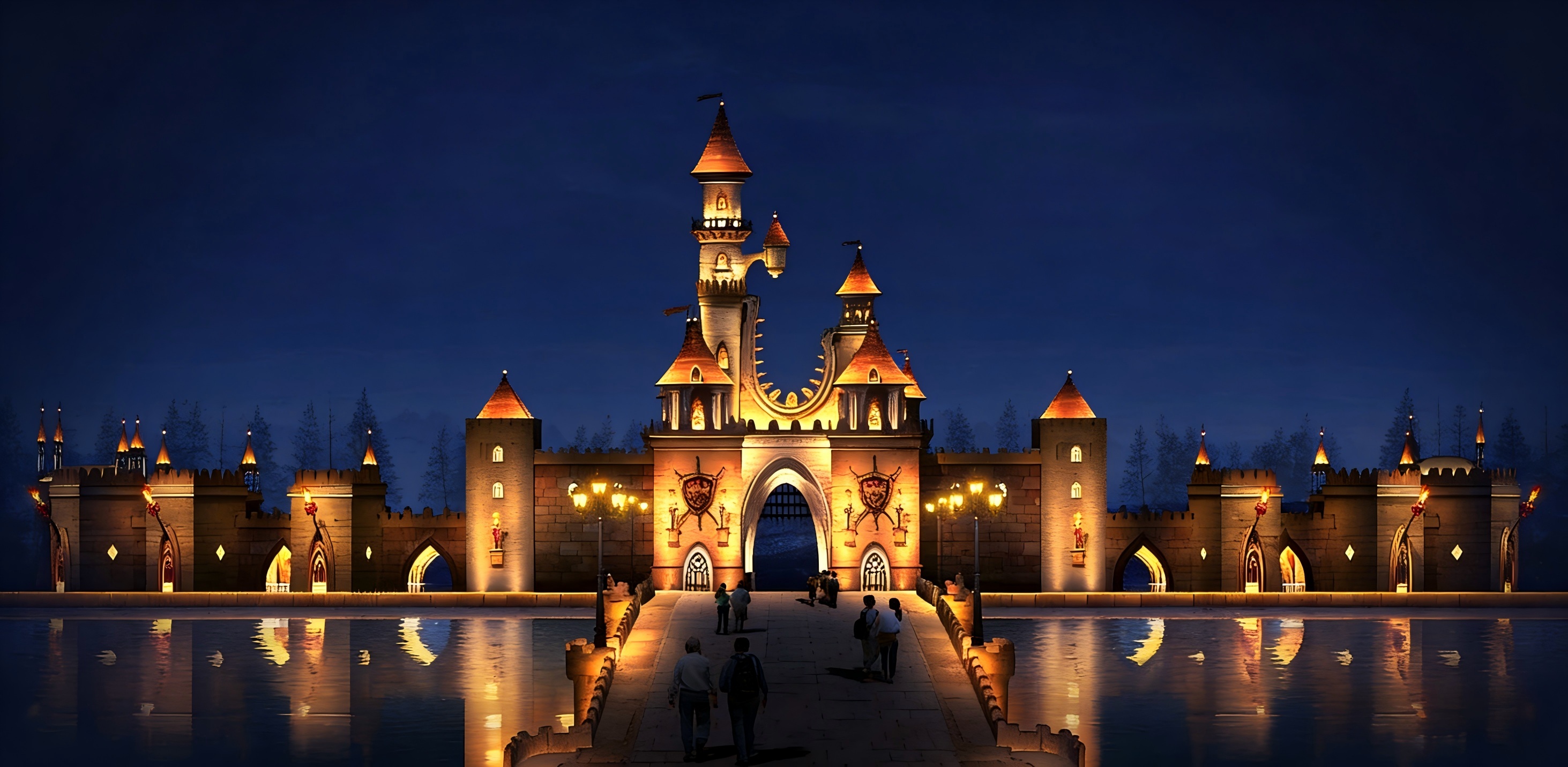 JBOAN金博安 光影焕新游乐盛宴——柳州主题乐园灯光设计亮化提升工程(图1)