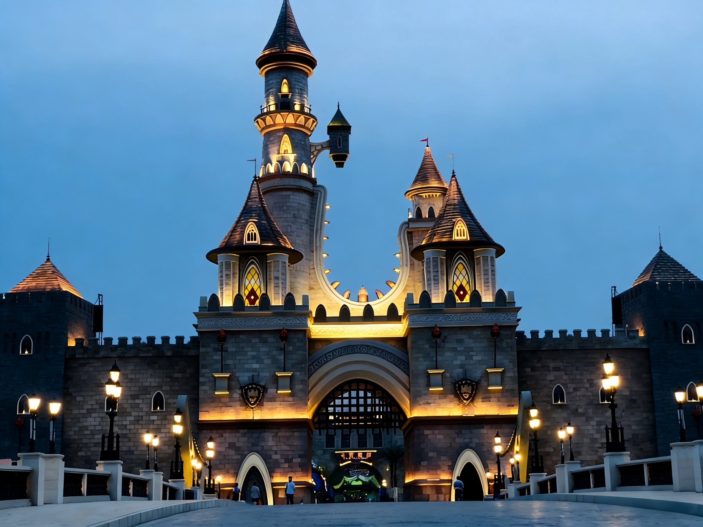 JBOAN金博安 光影焕新游乐盛宴——柳州主题乐园灯光设计亮化提升工程(图4)