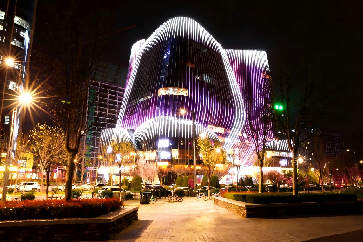 JBOAN金博安 点亮龙子湖“湖中莲”——郑州局外太格茂照明亮化提升工程(图4) JBOAN金博安 点亮龙子湖“湖中莲”——郑州局外太格茂照明亮化提升工程(图4)