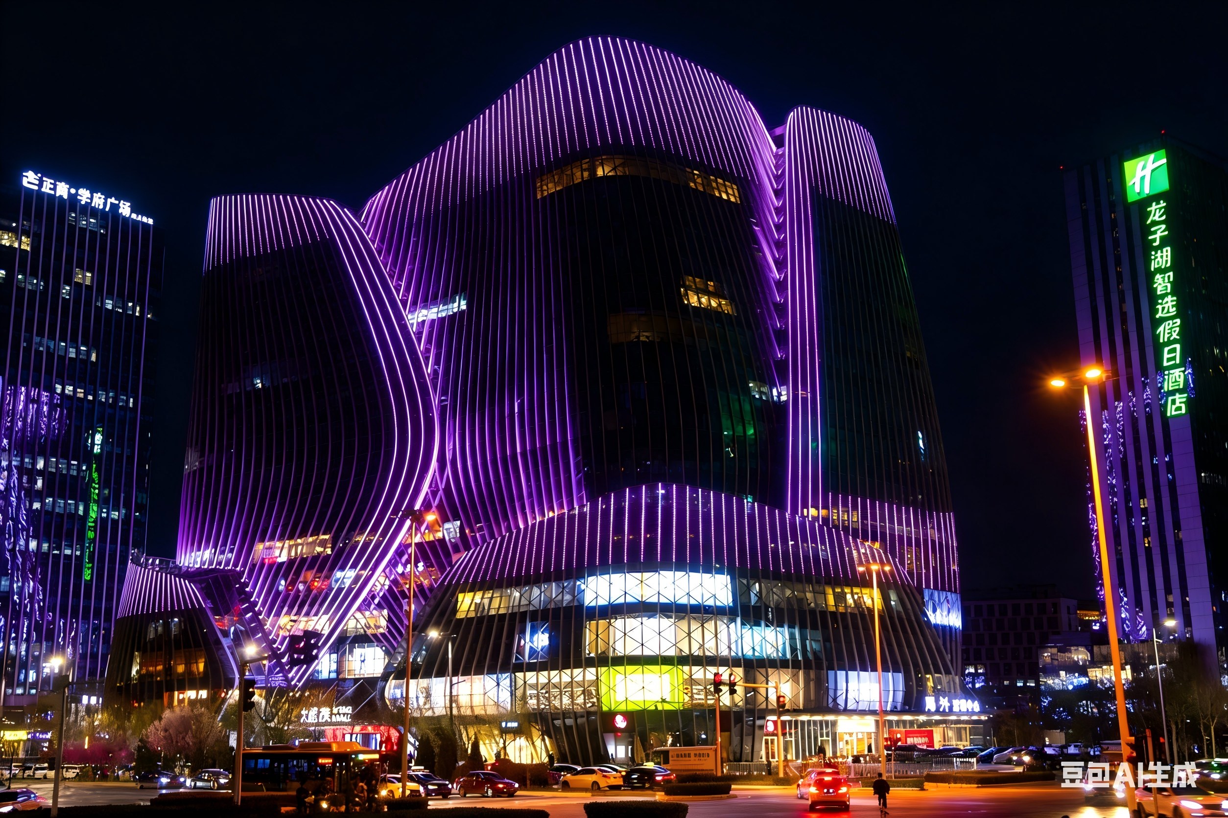 JBOAN金博安 点亮龙子湖“湖中莲”——郑州局外太格茂照明亮化提升工程(图2) JBOAN金博安 点亮龙子湖“湖中莲”——郑州局外太格茂照明亮化提升工程(图2)