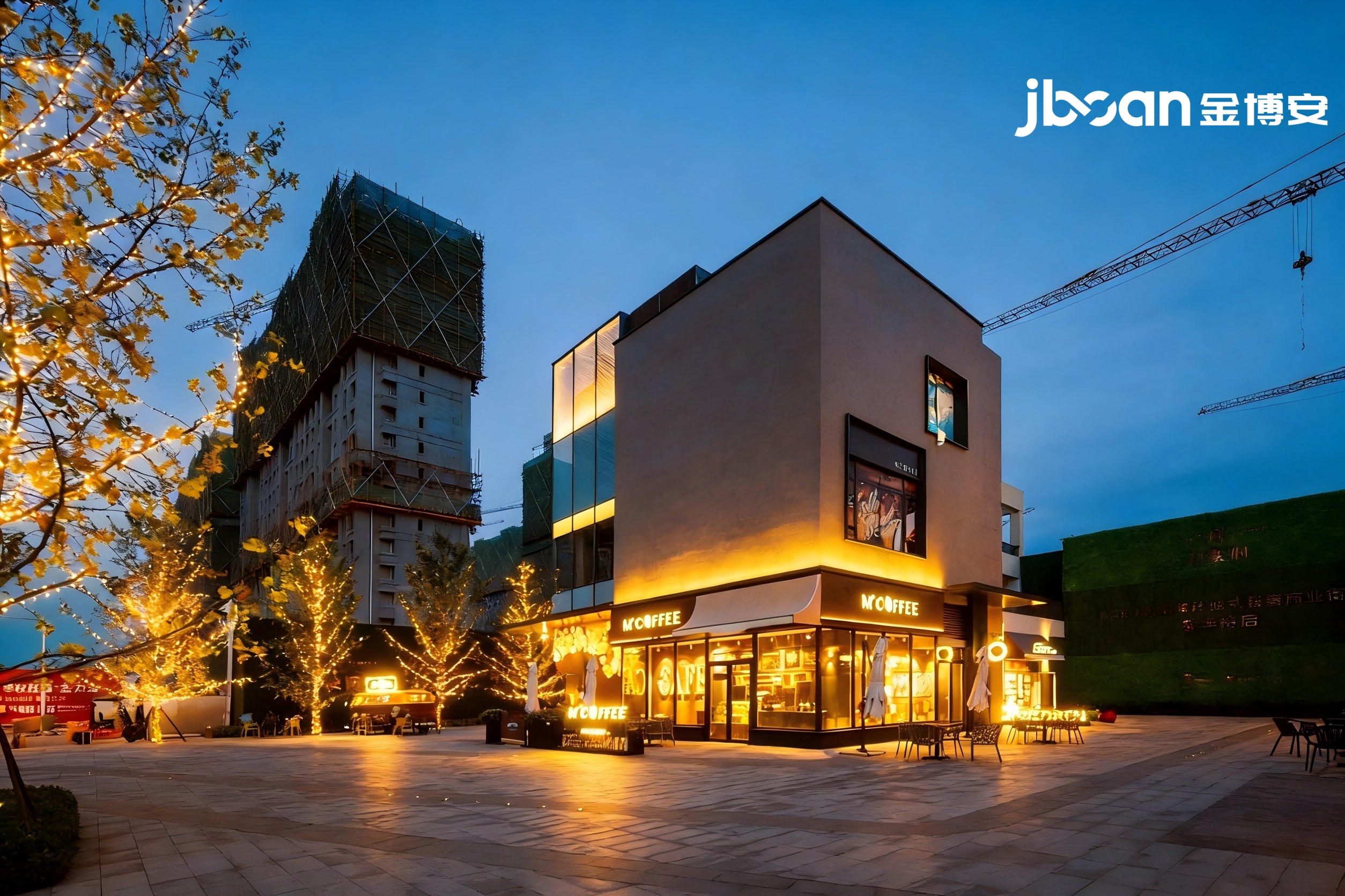  JBOAN金博安 暖光筑家｜徐州万象府照明亮化提升工程