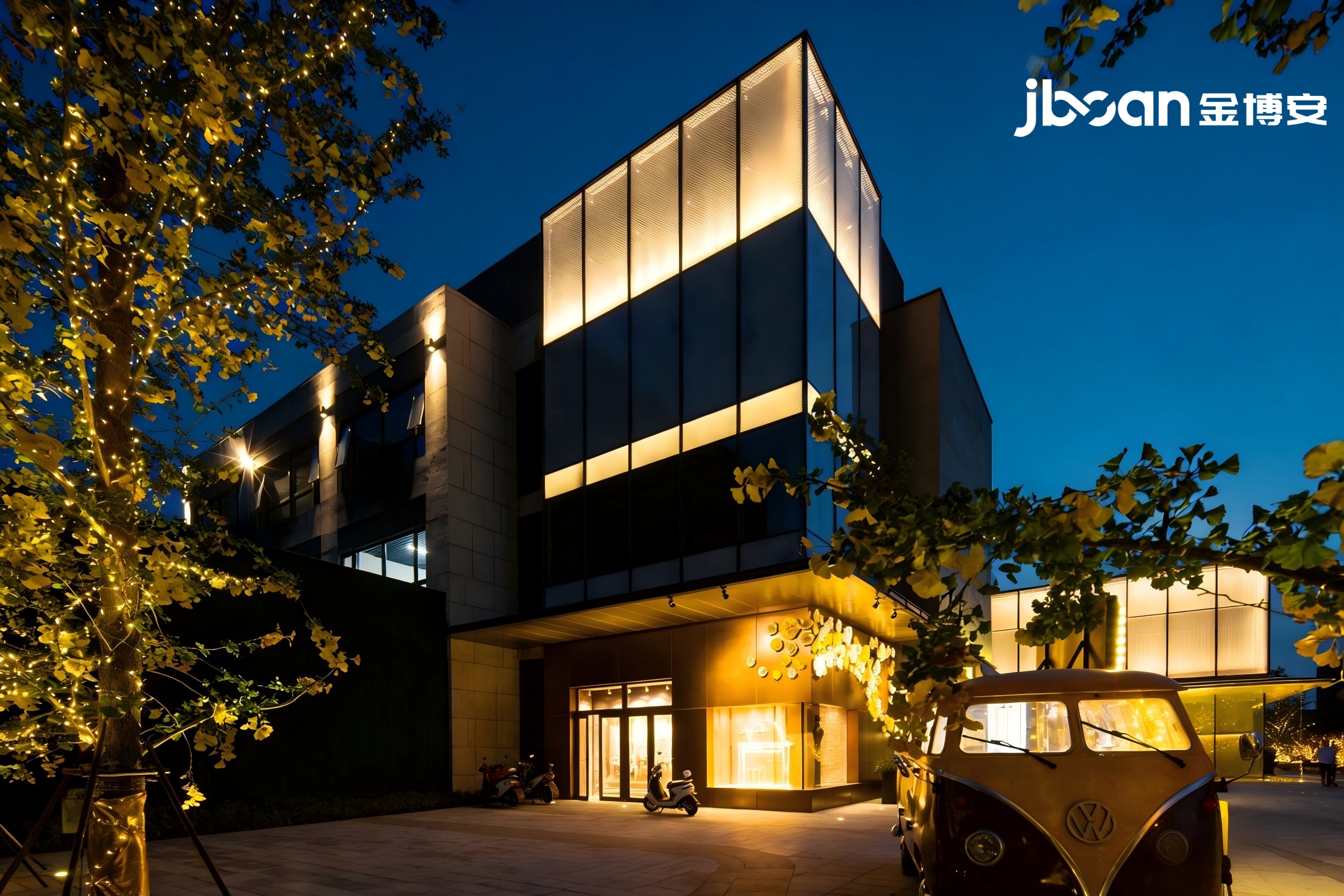  JBOAN金博安 暖光筑家｜徐州万象府照明亮化提升工程(图4)