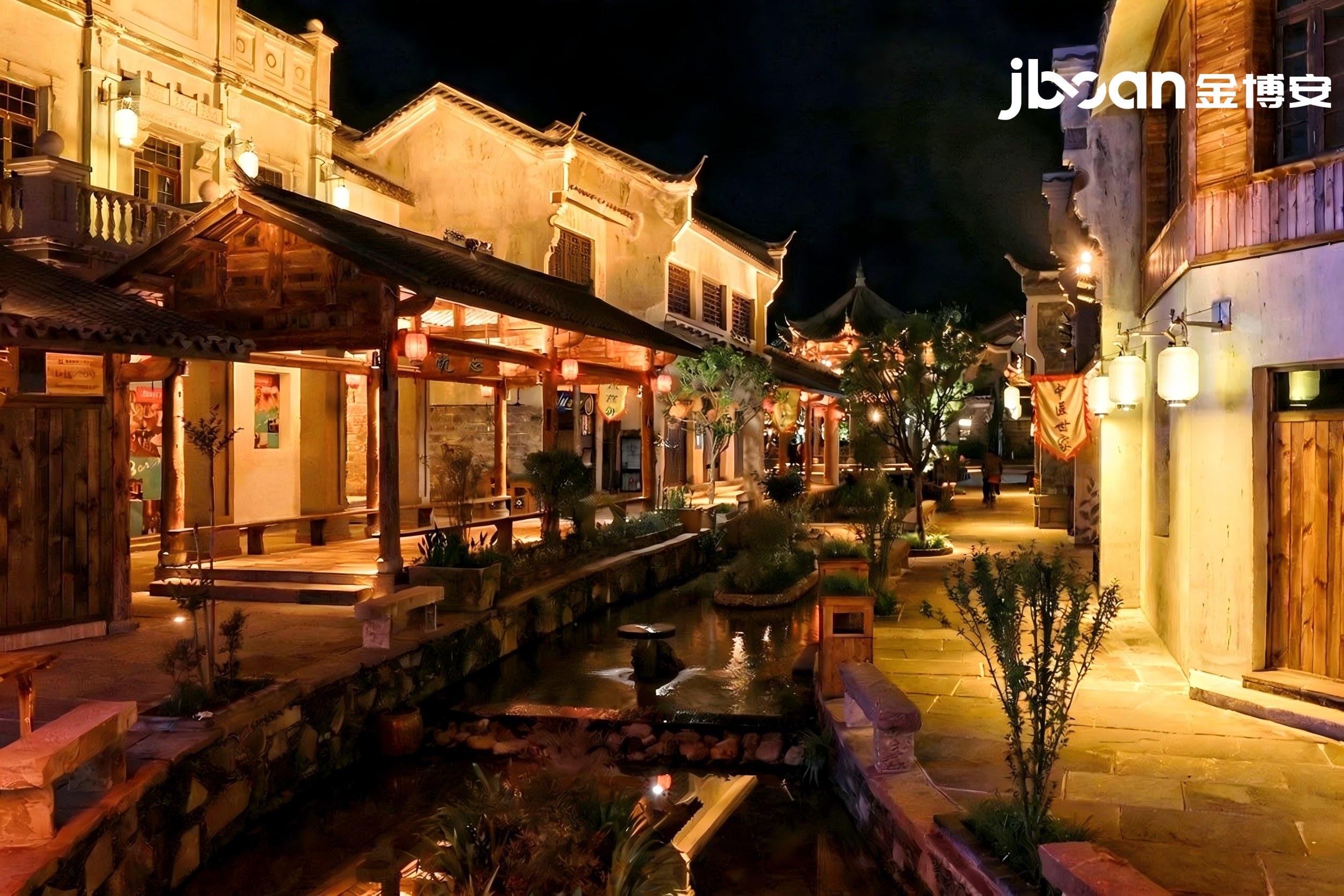 JBOAN金博安 暖光映楚韵｜钟祥莫愁村亮化提升工程(图1)