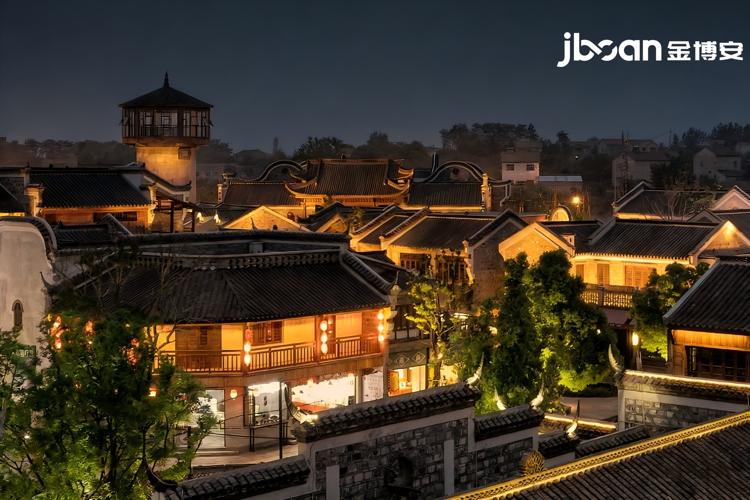 JBOAN金博安 暖光映楚韵｜钟祥莫愁村亮化提升工程