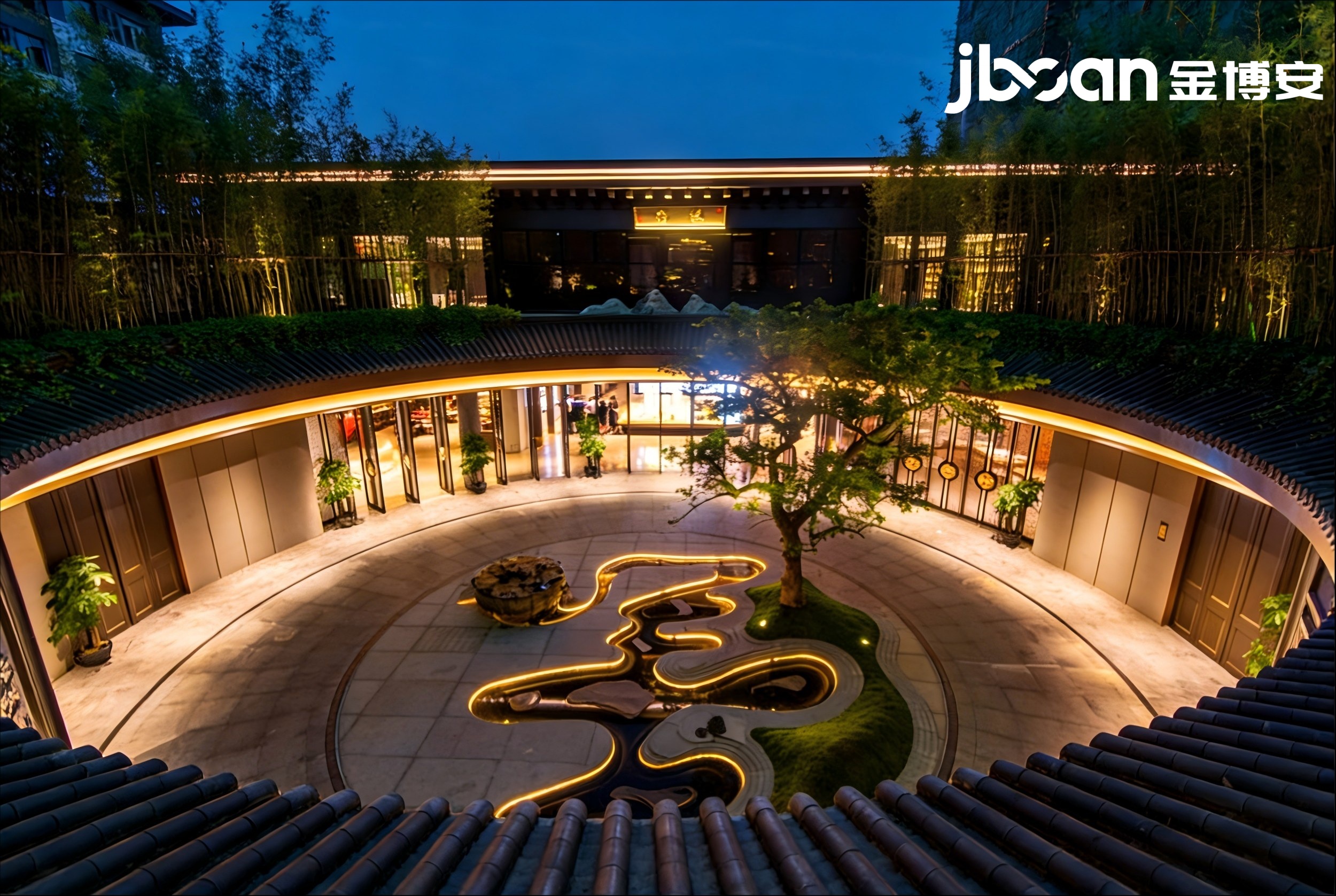 ​JBOAN金博安 点亮东方府邸｜广州建发央玺亮化提升工程(图1)