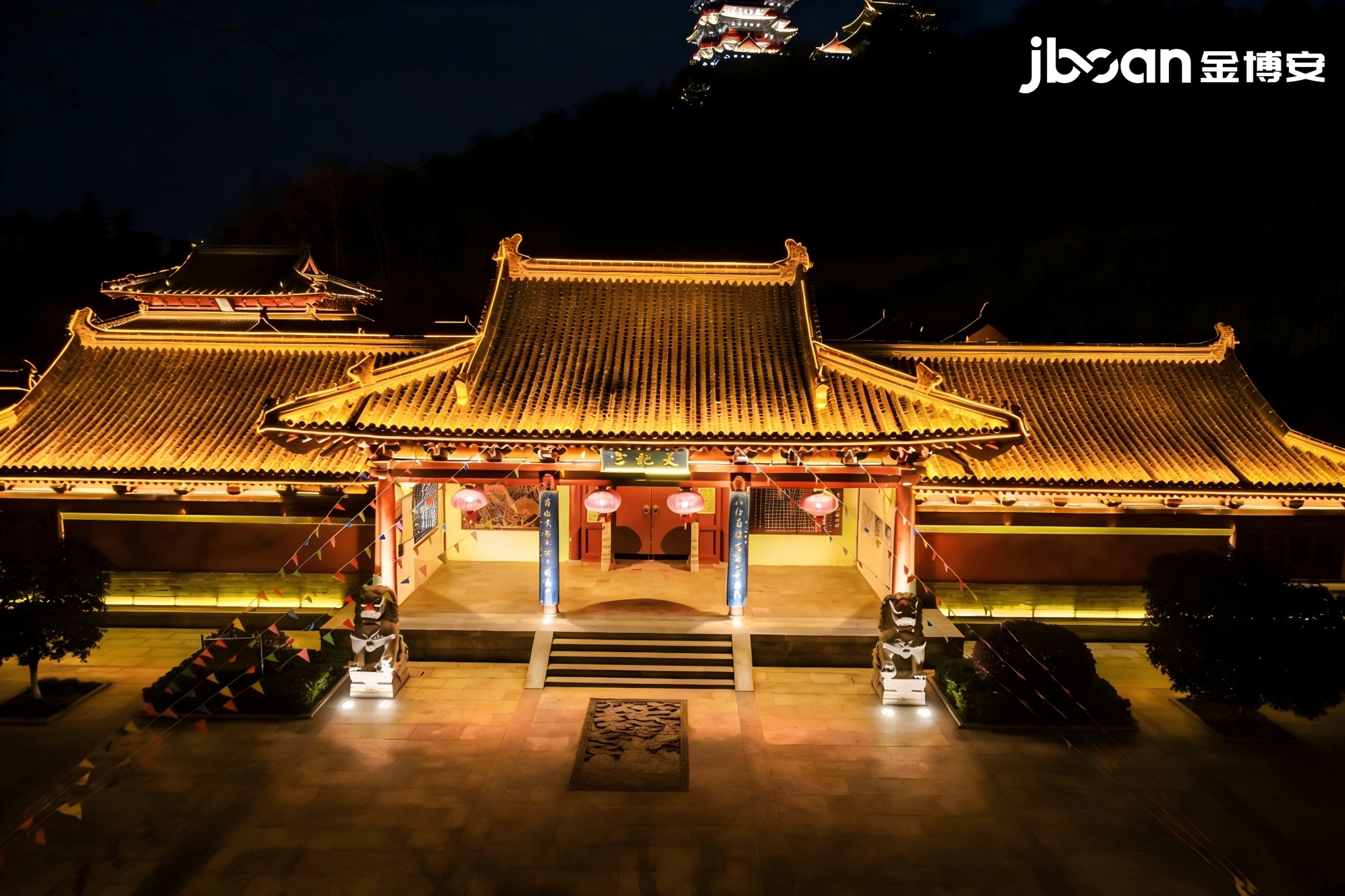 金博安3000K柔性洗墙灯 点亮南京阅江楼景区 焕活古建夜景新韵味(图5) 金博安3000K柔性洗墙灯 点亮南京阅江楼景区 焕活古建夜景新韵味(图5)