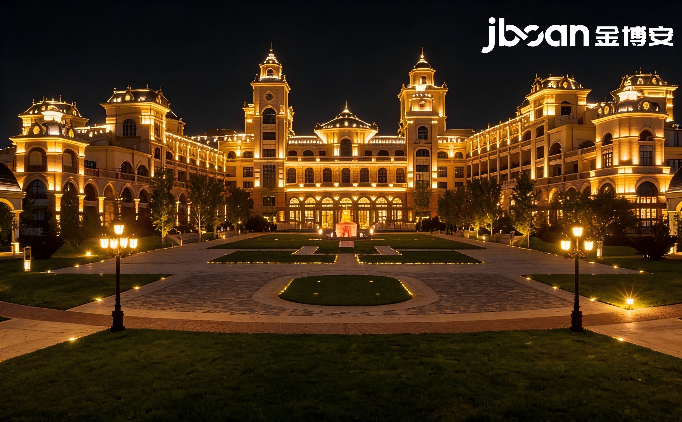 金博安3000K柔性洗墙灯 暖光映海岸 点亮大连金石滩希尔顿夜景(图1) 金博安3000K柔性洗墙灯 暖光映海岸 点亮大连金石滩希尔顿夜景(图1)