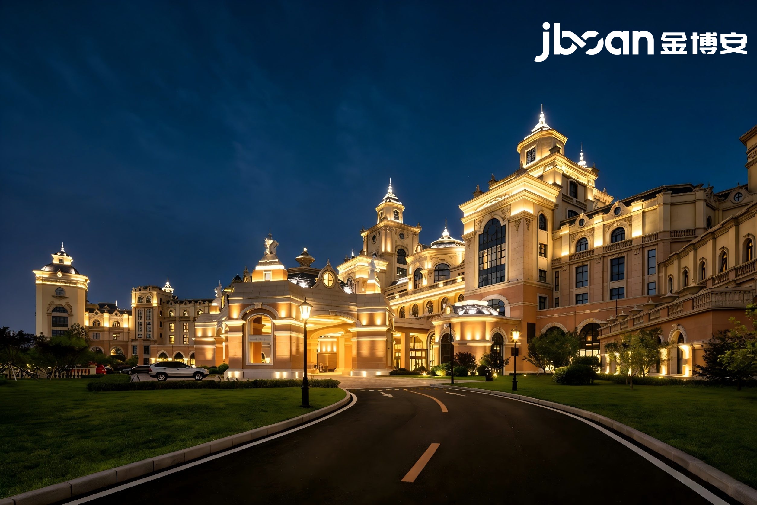 金博安3000K柔性洗墙灯 暖光映海岸 点亮大连金石滩希尔顿夜景(图4) 金博安3000K柔性洗墙灯 暖光映海岸 点亮大连金石滩希尔顿夜景(图4)