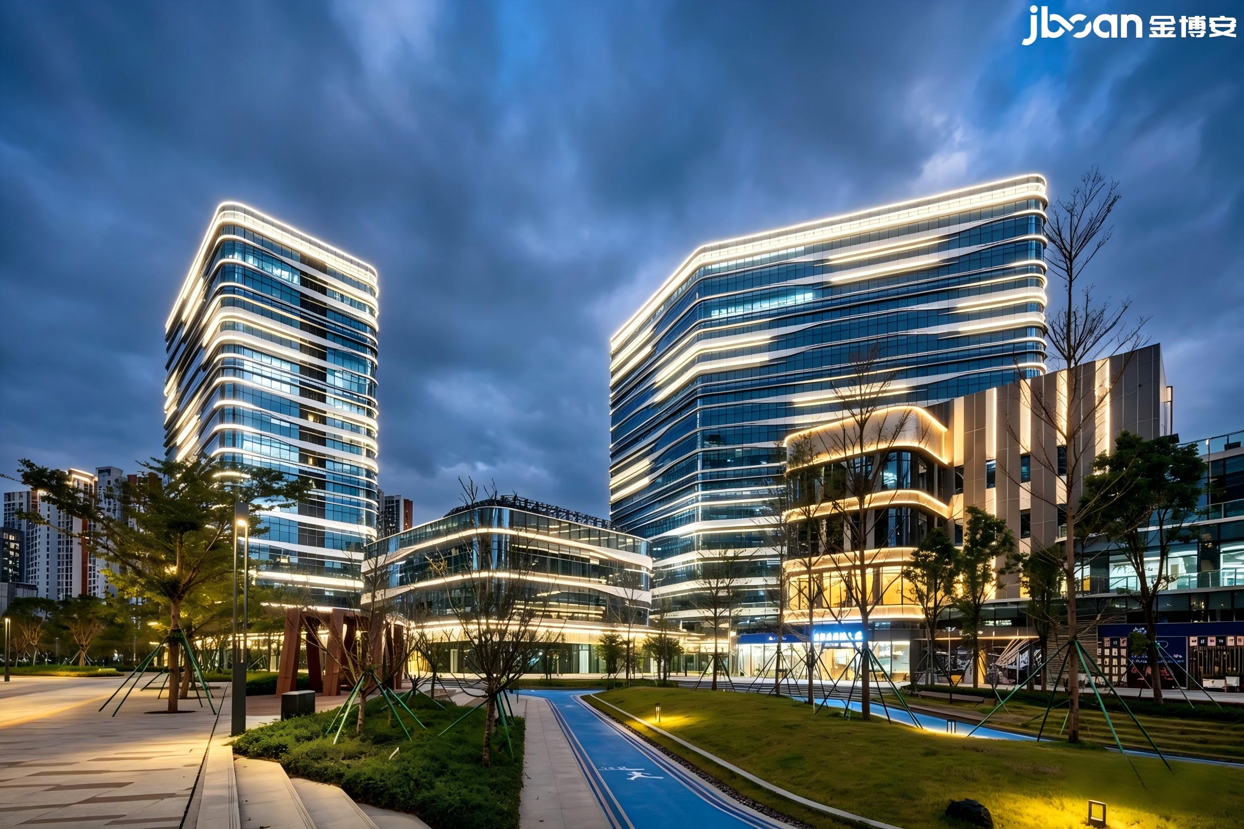 JBOAN柔性洗墙灯南太云创谷建筑立面新美学(图2)