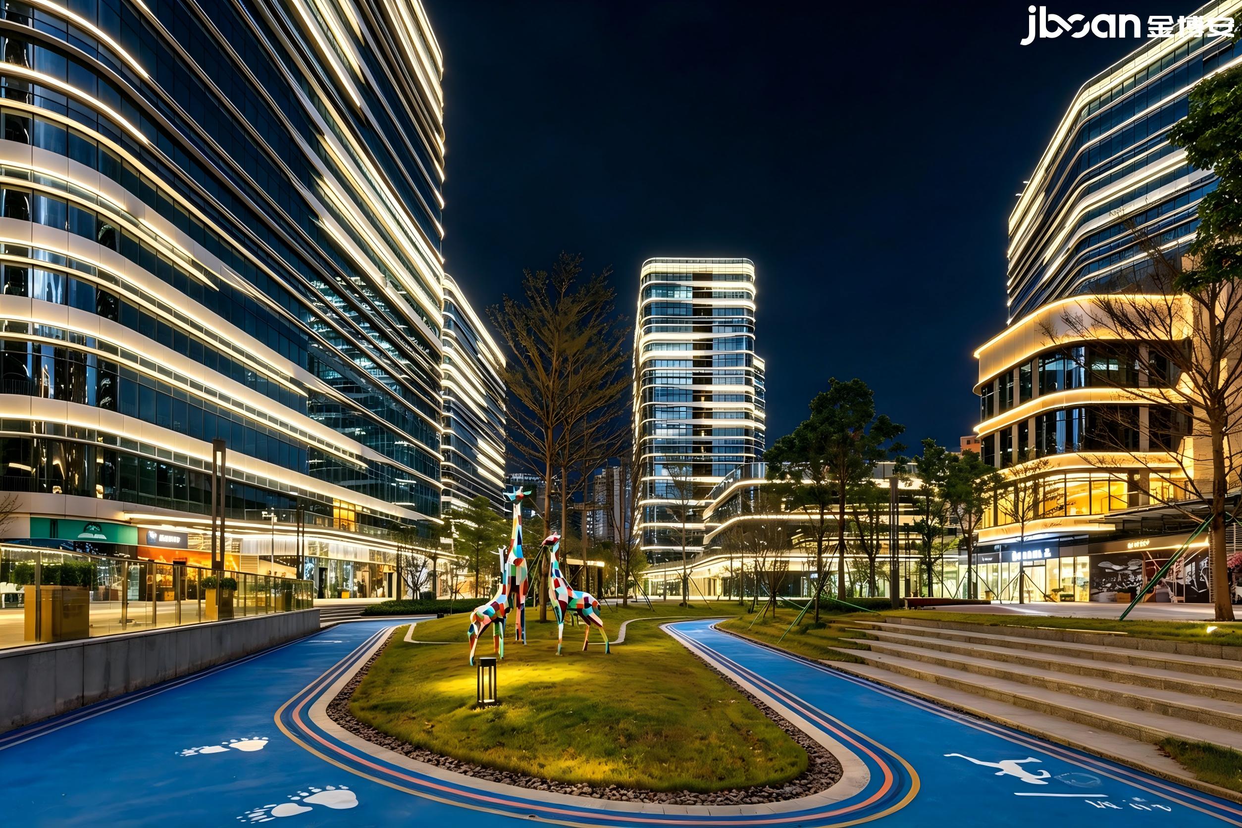 JBOAN柔性洗墙灯南太云创谷建筑立面新美学(图3)